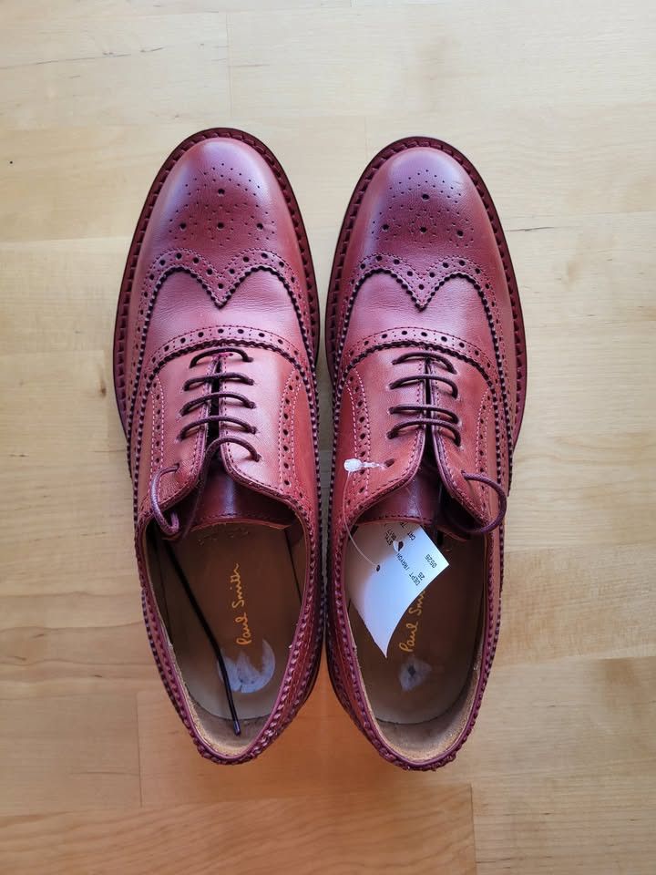 Paul Smith Wingtip Dress Shoes Size US 5.5 / EU 38 - 1 Thumbnail