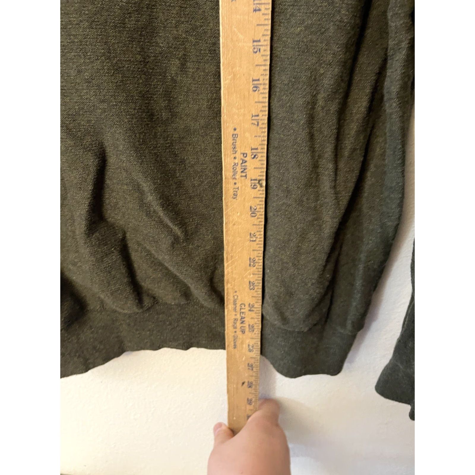 Vintage Wilkins Sweater Shirt Mens L Green 1/4 Zip Cotton Med Weight Size US L / EU 52-54 / 3 - 5 Thumbnail