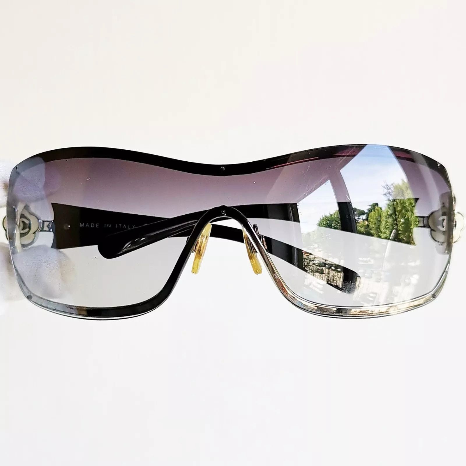 Chanel CHANEL SUNGLASSES 4164 LOGO CC Wrap Metal Vintage Iconic Size ONE SIZE - 3 Thumbnail