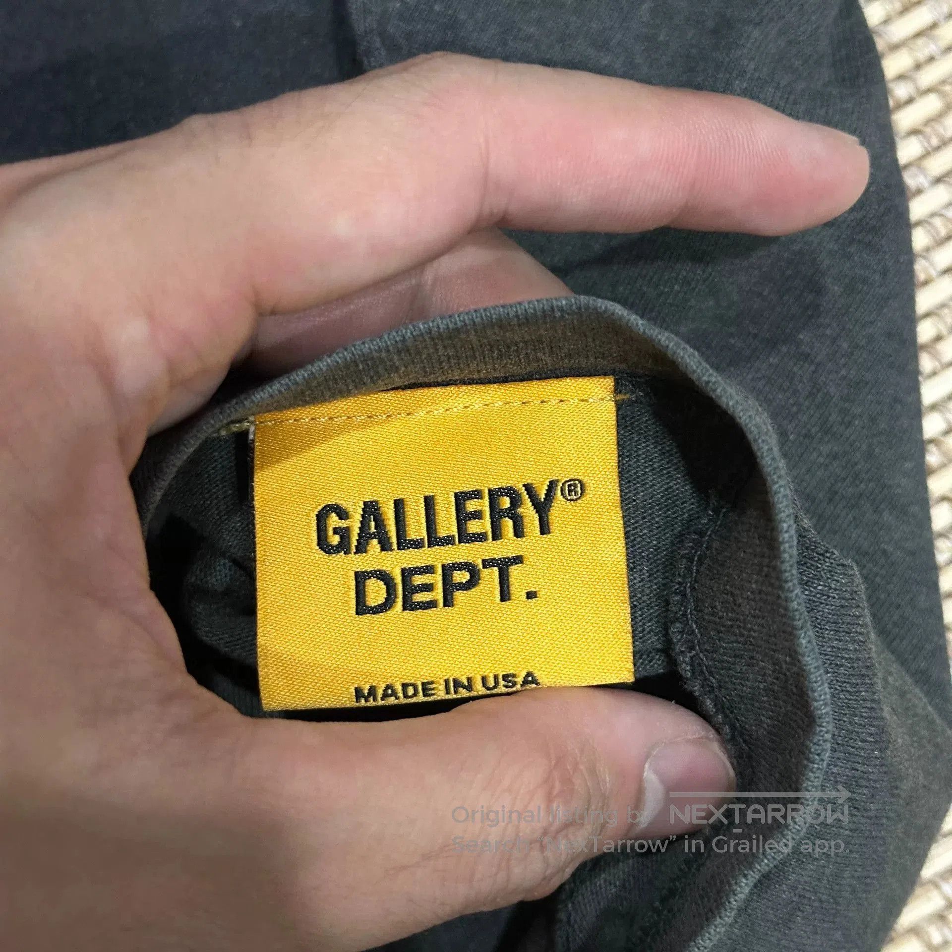 Gallery Dept. Gallery Dept Black Red Swirl Distressed T. Size US XXL / EU 58 / 5 - 3 Thumbnail