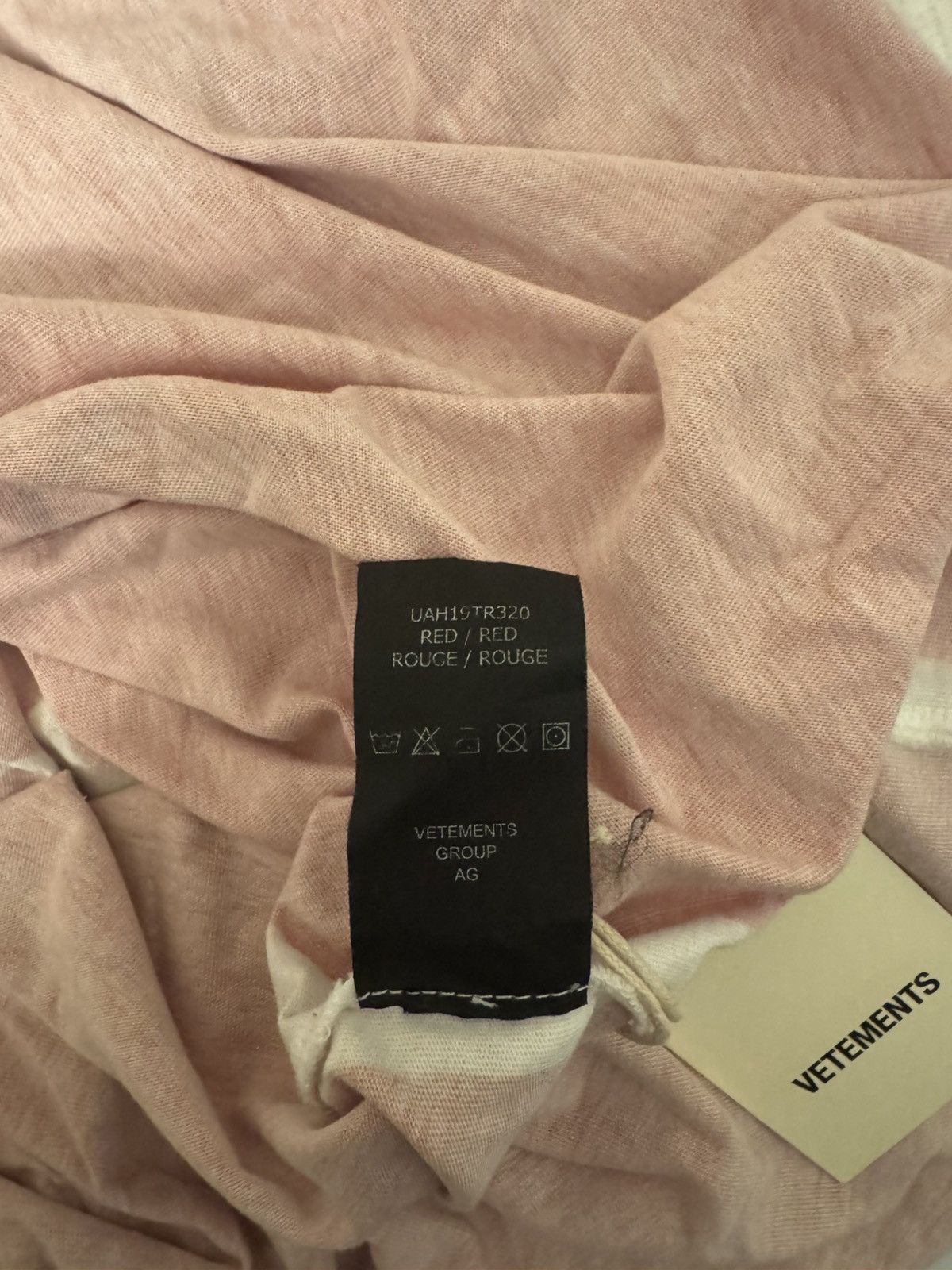 Vetements Vetements PSG Worlds Best Dad Trompe L’oeil T-Shirt Size US S / EU 44-46 / 1 - 7 Thumbnail