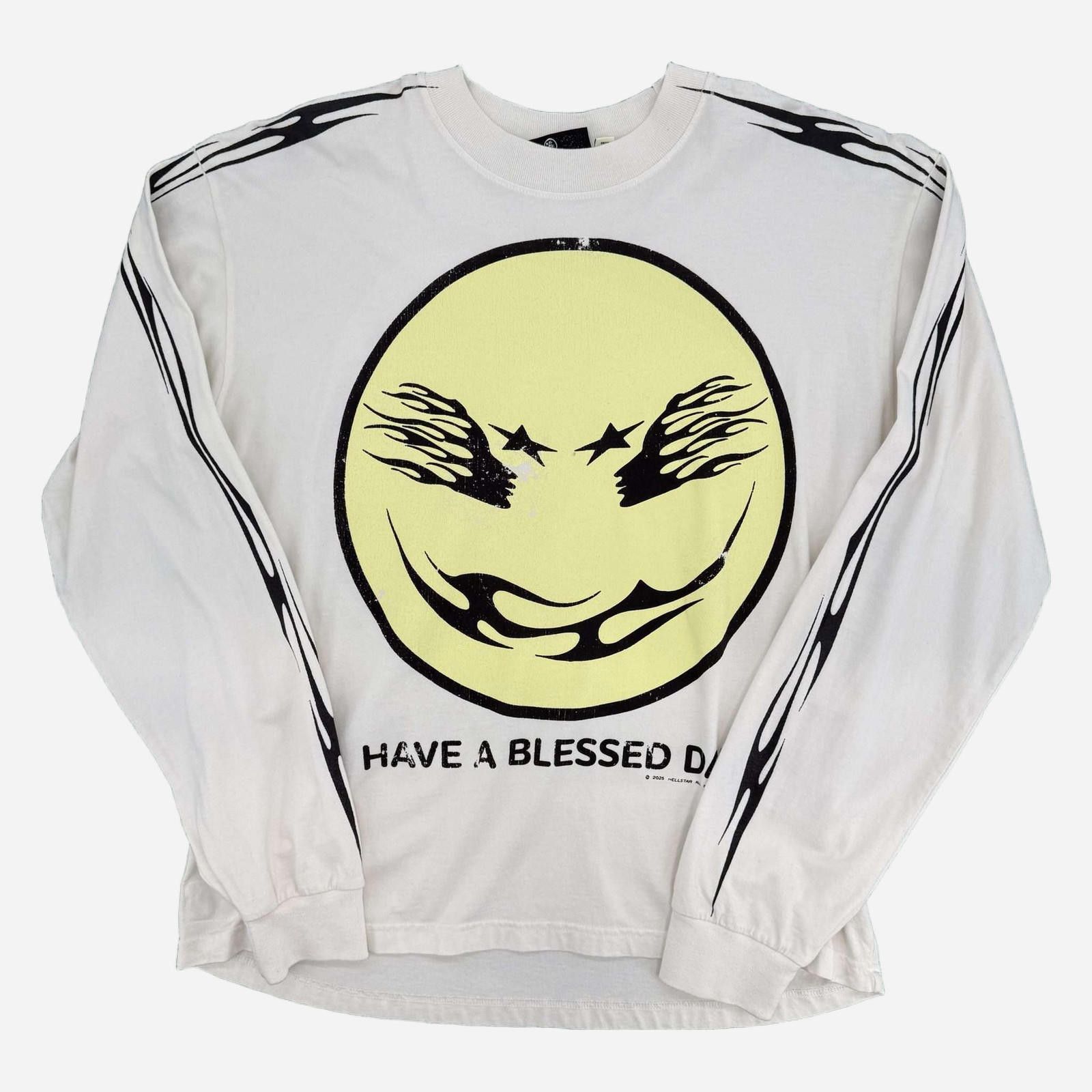 HELLSTAR Hellstar Have A Bless Day Longsleeve Size US S / EU 44-46 / 1 - 1 Thumbnail