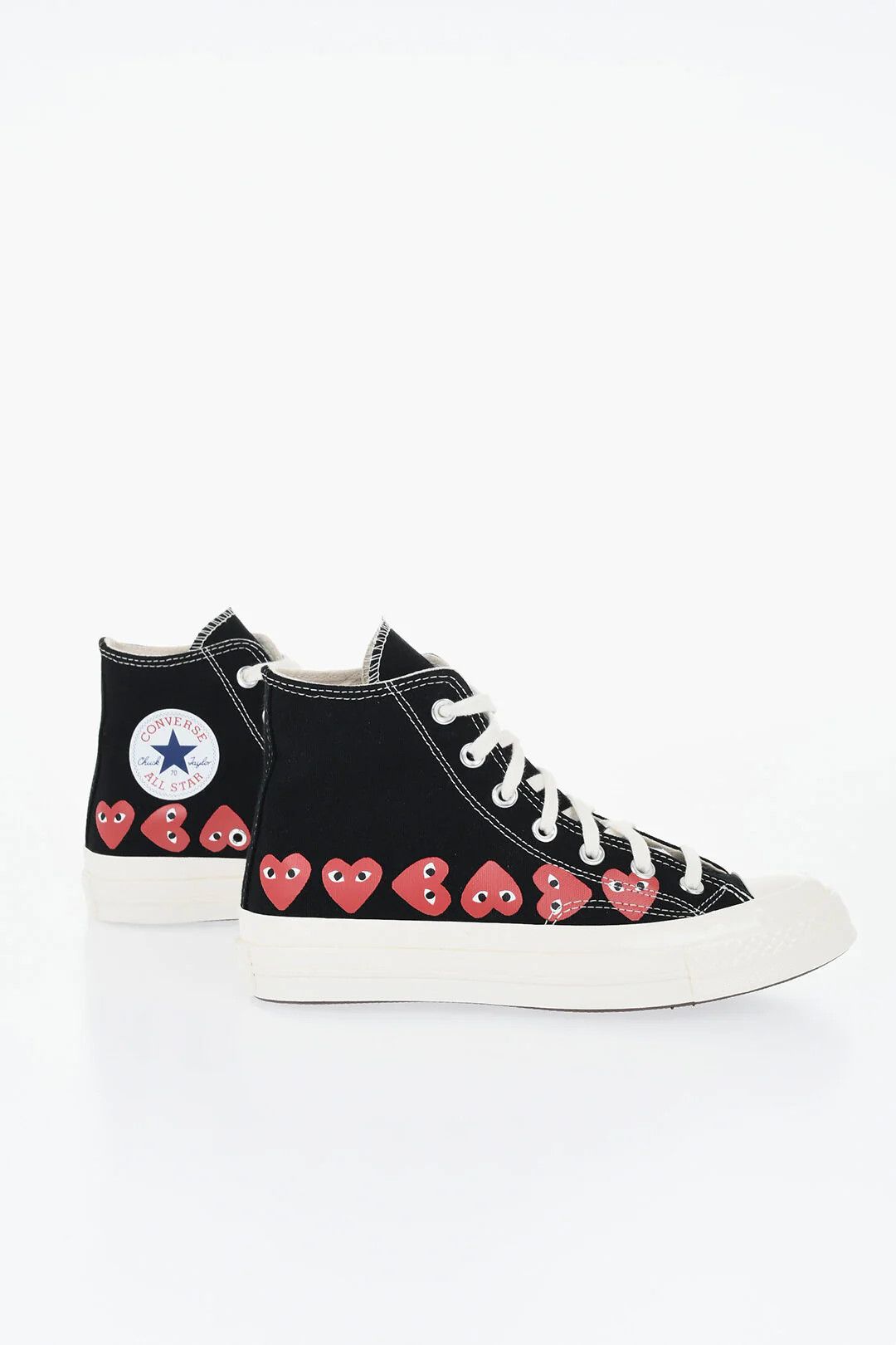 Comme des Garcons og1mm0426 Hi-Top Sneakers in Black Size US 5.5 / EU 38 - 1 Thumbnail