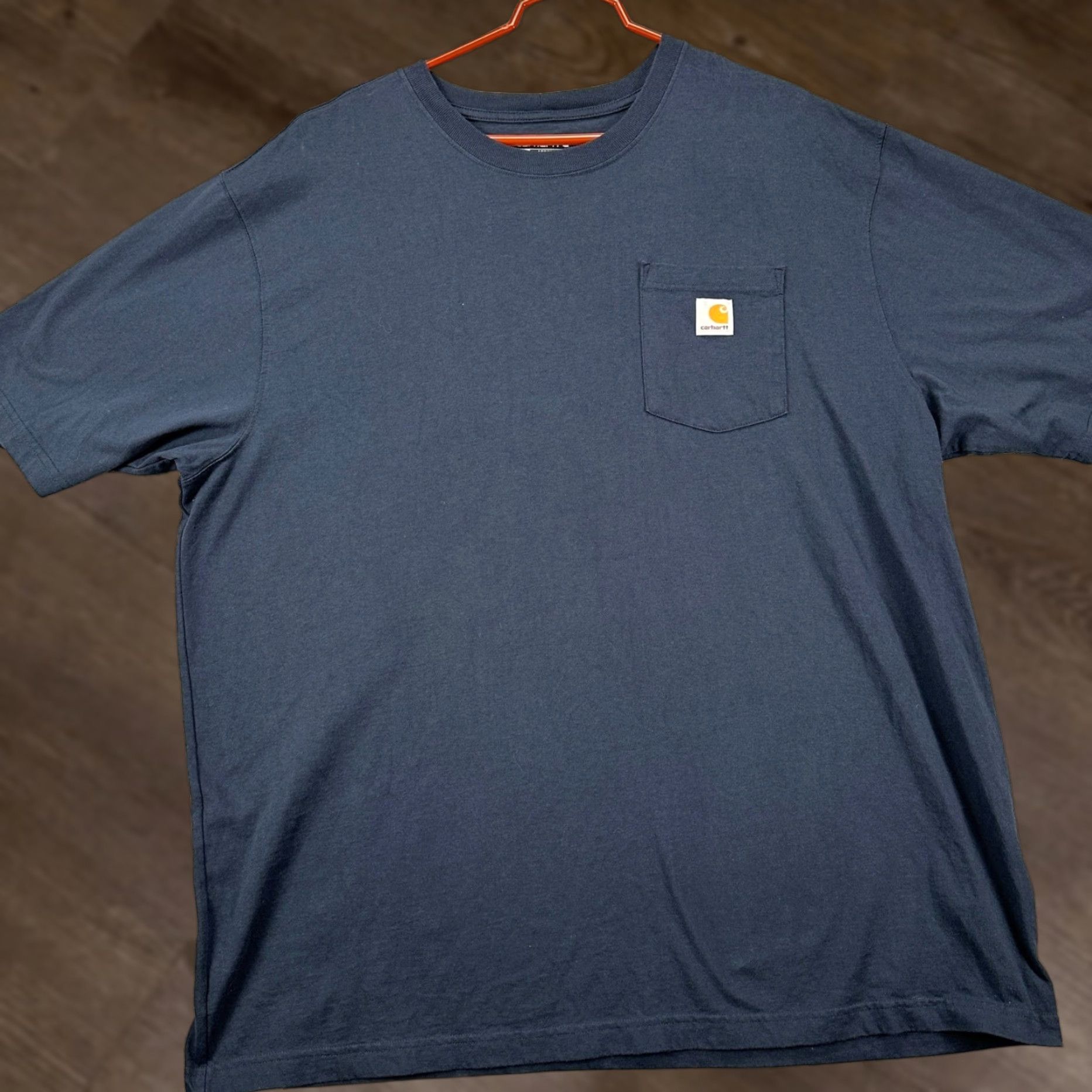 Carhartt Carhartt T-Shirt Mens 2XL Blue Short Sleeve Pocket Logo Outdoor Crew Neck Regular Fit Shirt Size US XXL / EU 58 / 5 - 1 Thumbnail