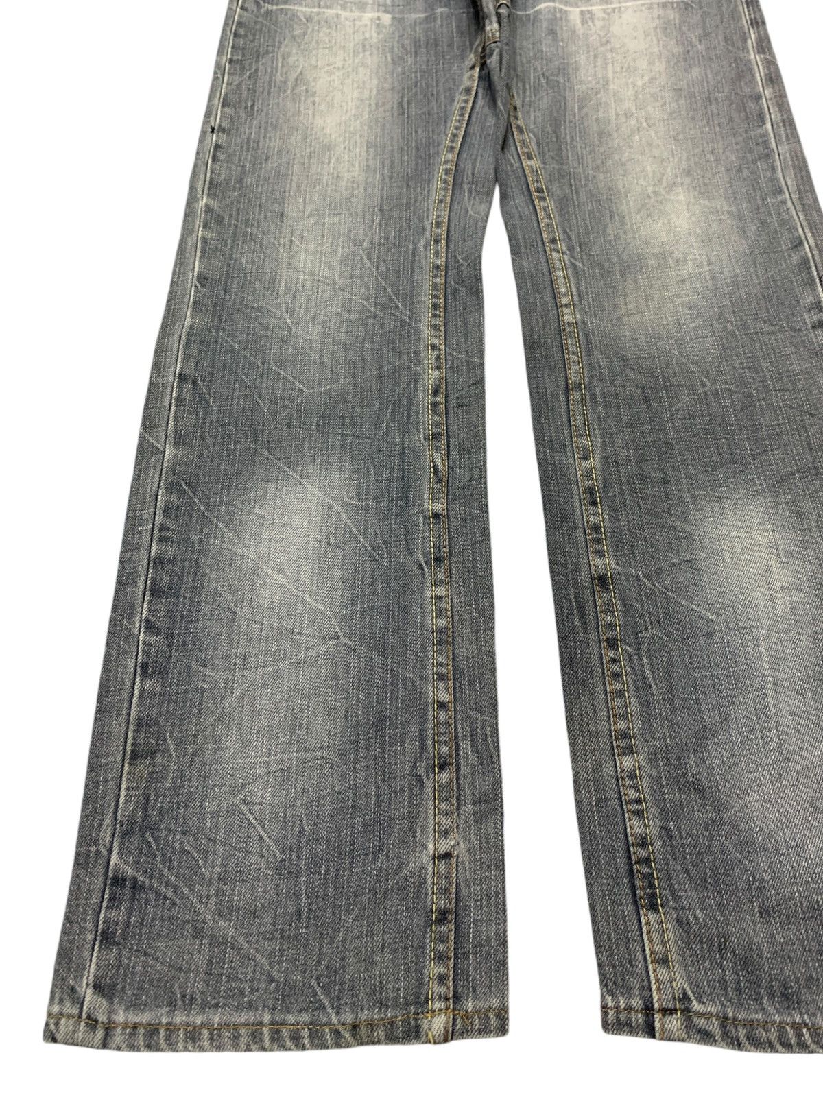 Japanese Brand Vintage Japanese Brand Faded Wash Handcrafted Style Jeans Size US 30 / EU 46 - 6 Thumbnail
