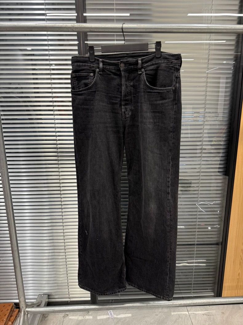 Acne Studios acne studiosBlack wide-leg jeans 2503-Nextarrow Size US 31 - 1 Thumbnail