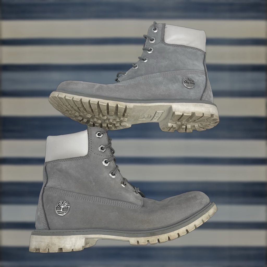 VINTAGE Timberland Boots Women's Ankle Waterproof Nubuck Suede