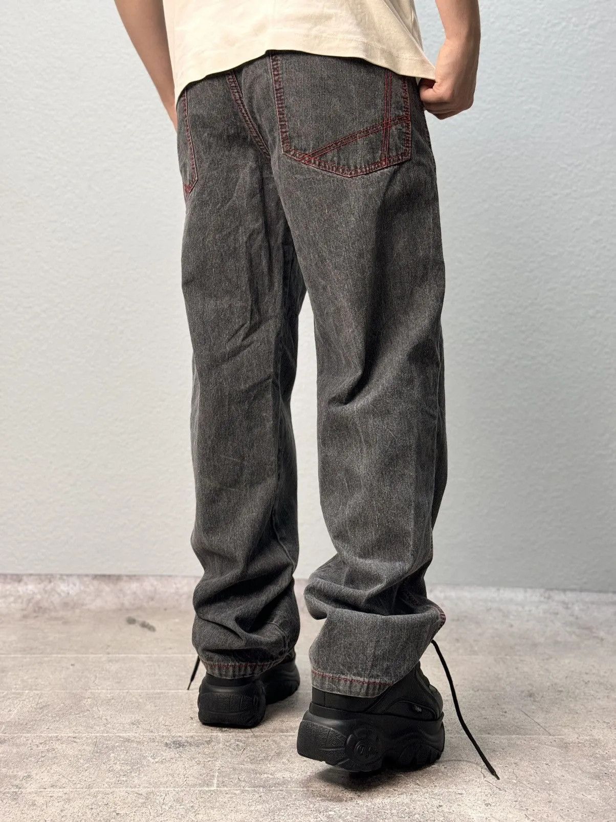 Japanese Brand × True Religion Y2K CARGO BAGGY TRUE RELIGION DISTRESSED JNCO PANTS Size US 34 / EU 50 - 12 Thumbnail