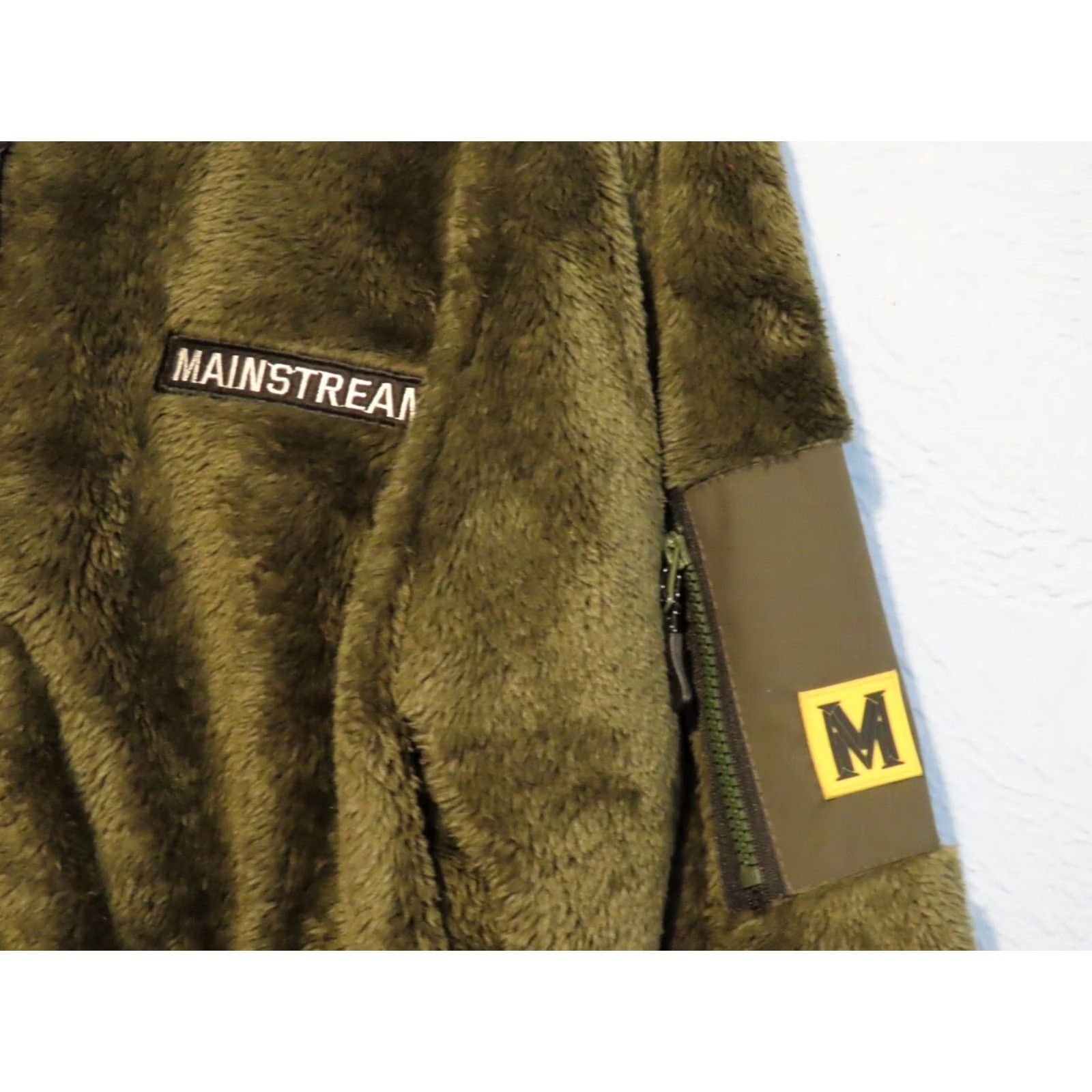 Vintage M Society Jacket Bomber Green M Medium Men Full Zip Coat Size US M / EU 48-50 / 2 - 2 Thumbnail