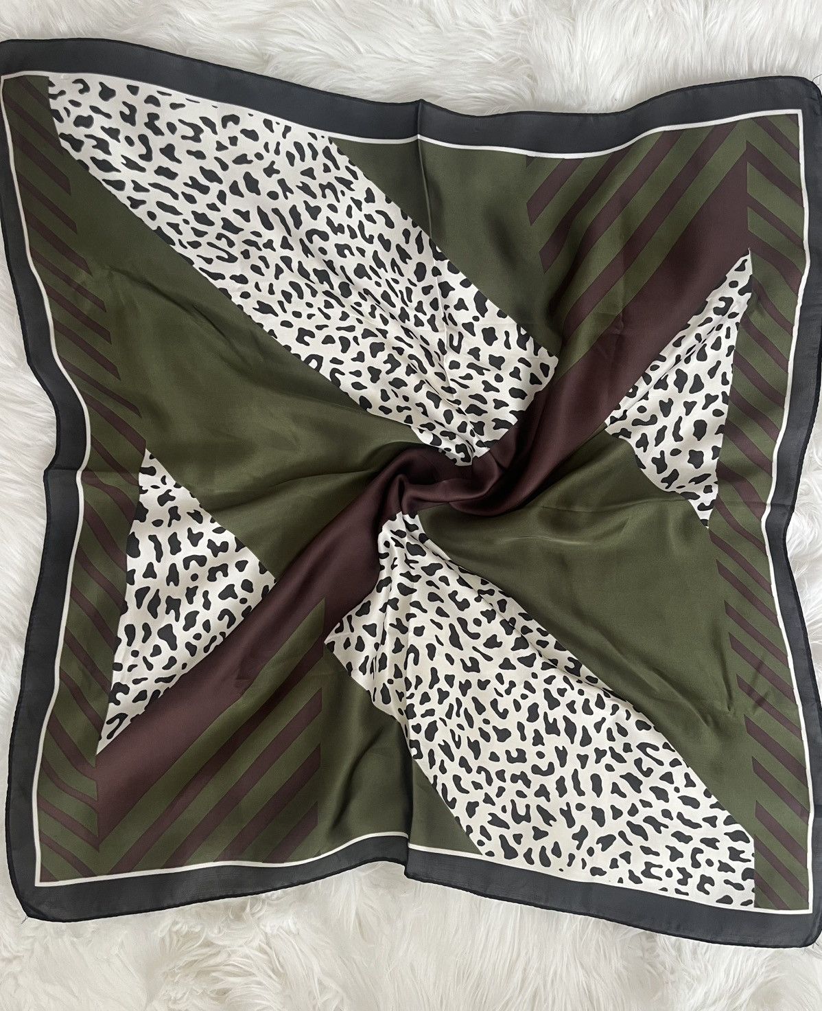 Other Multicoloured leopard print silk scarf Size ONE SIZE - 1 Preview