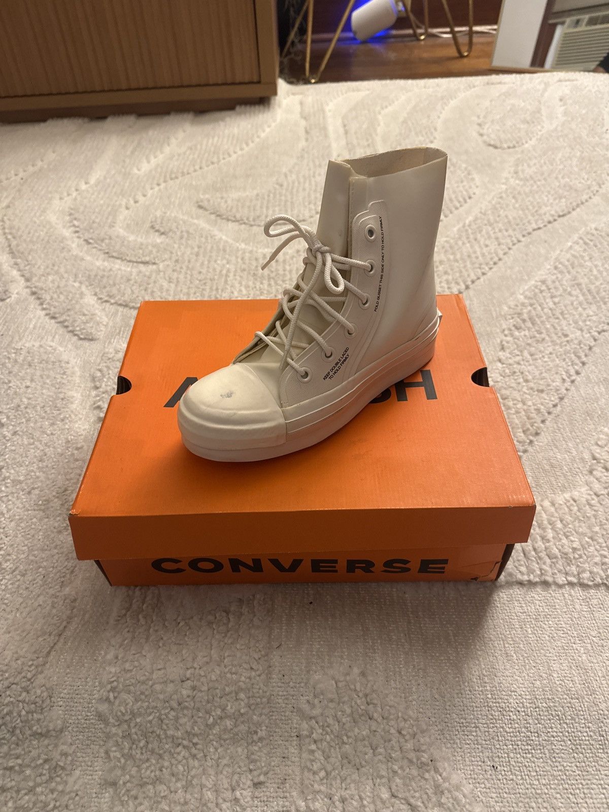Ambush Design × Converse Size-9 Bunny boot Chuck Taylor All Star High White Size US 9 / IT 39 - 2 Thumbnail