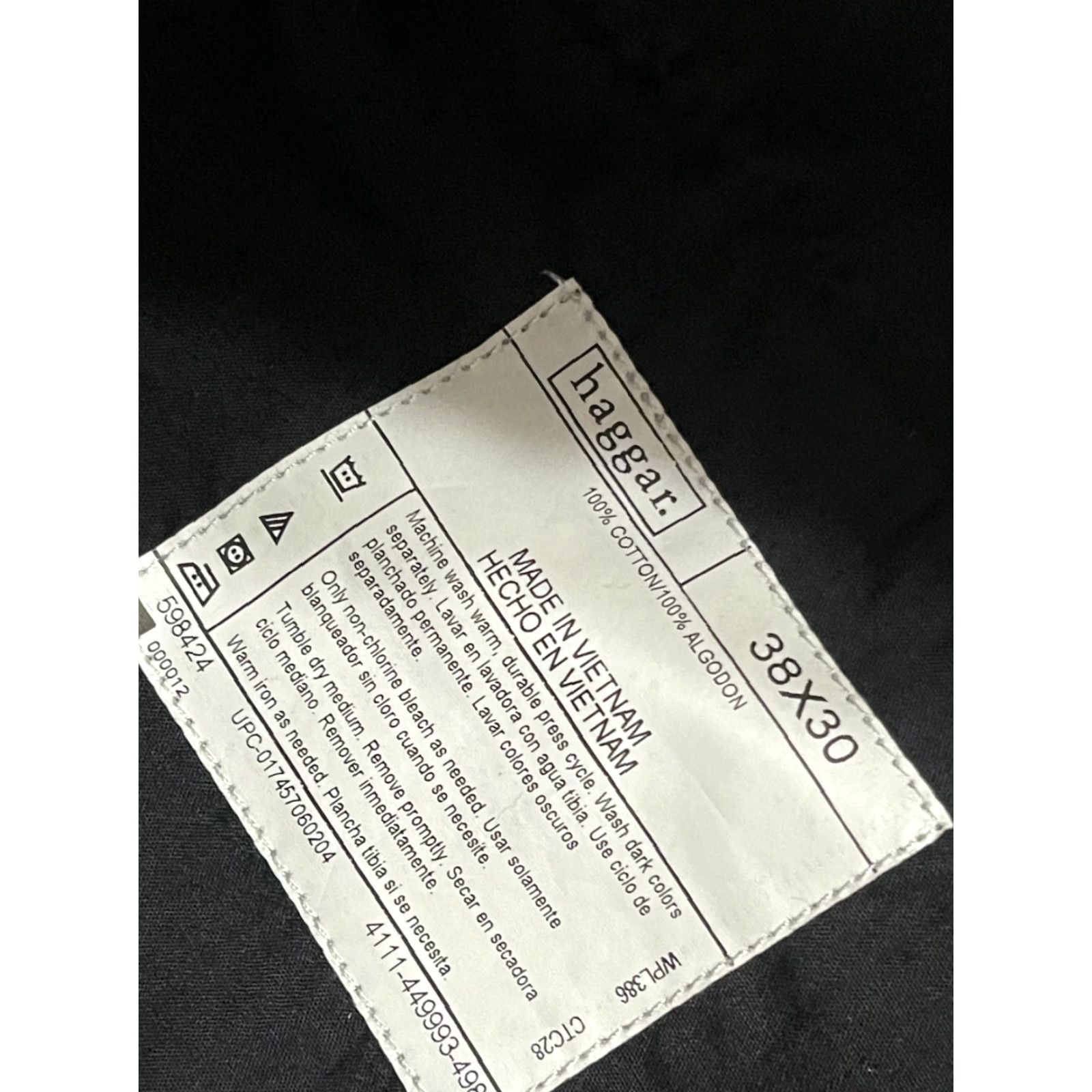 Haggar Haggar Pants, Men’s Size 38x30, Green, Corduroy, Straight Leg, Pockets, Casual, Regular, 30 Inseam, Flat Front - Mens Size US 38 / EU 54 - 7 Thumbnail