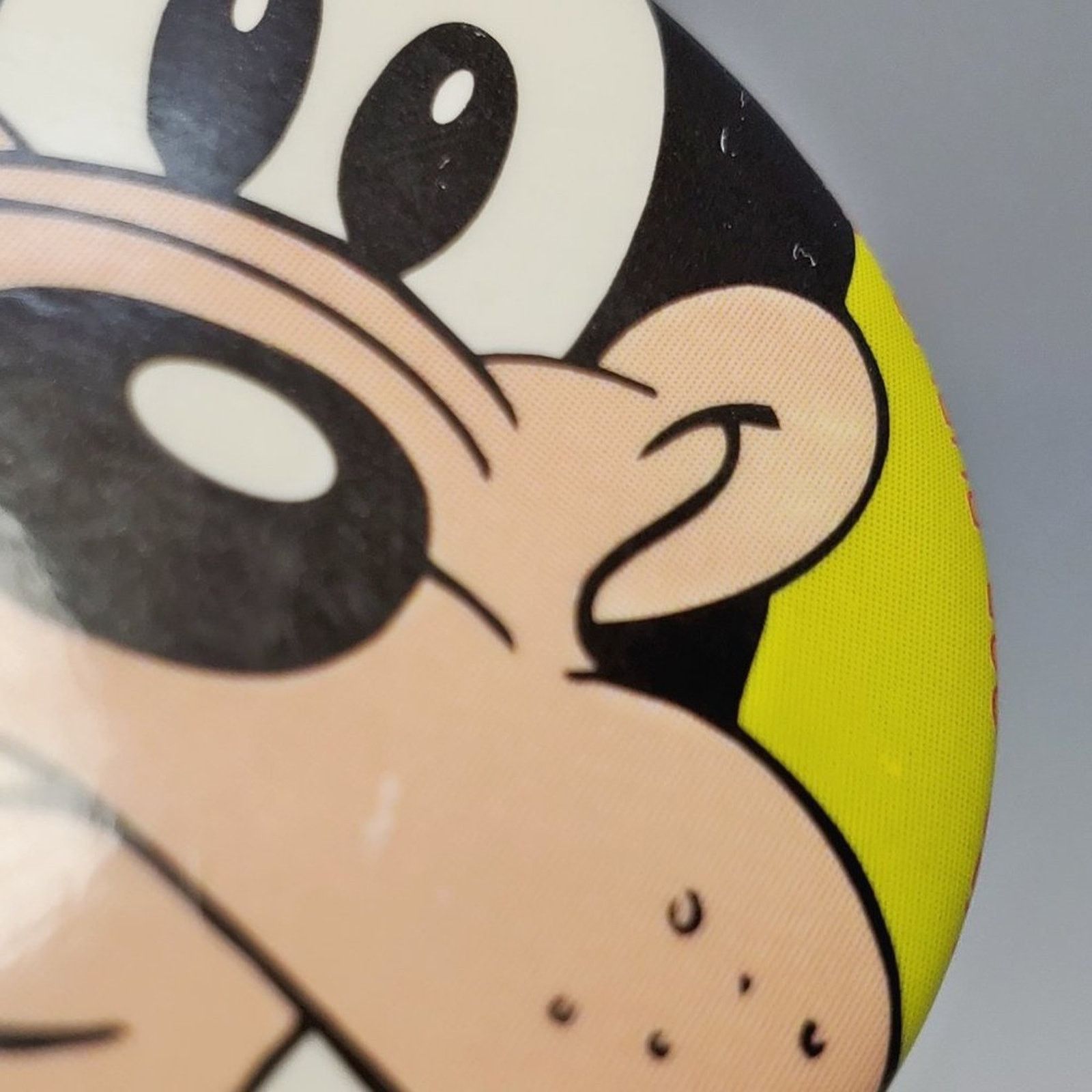 Disney VTG Disney Goofy Face Green Background Button - Nostalgic Size ONE SIZE - 4 Thumbnail