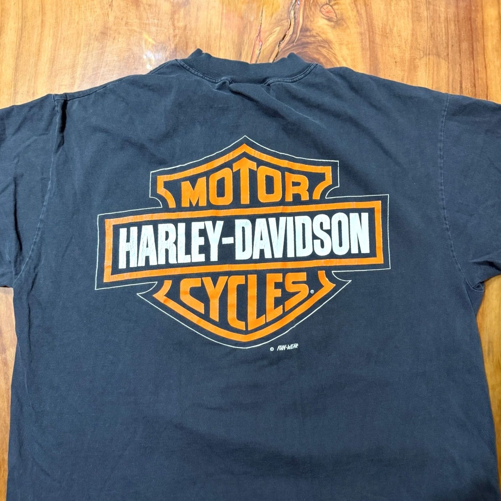 Harley Davidson VINTAGE Harley Davidson 1990s T-shirt XL Black Bugs Bunny Warner Bros Shirt Mens Size US XL / EU 56 / 4 - 8 Thumbnail