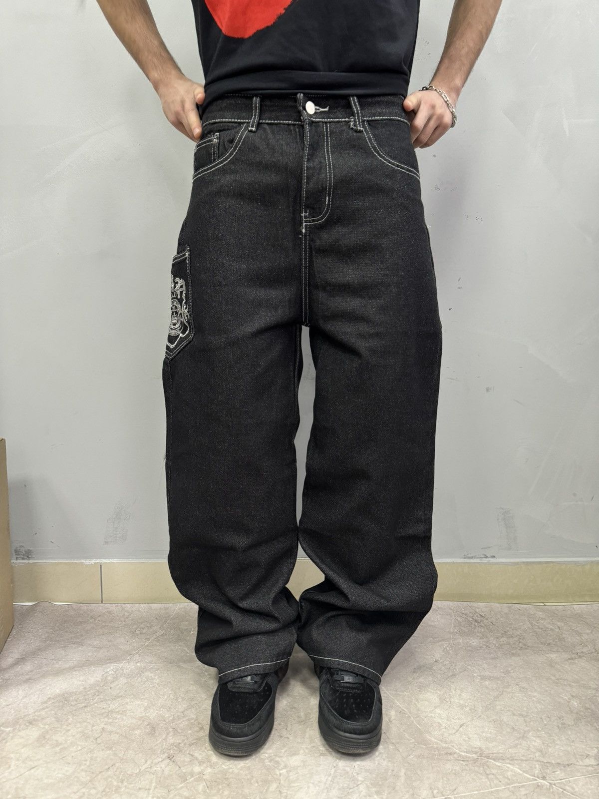 Southpole South pole baggy rap Sk8 pants jeans coogi vibe hip hop y2k Size US 32 / EU 48 - 1 Thumbnail