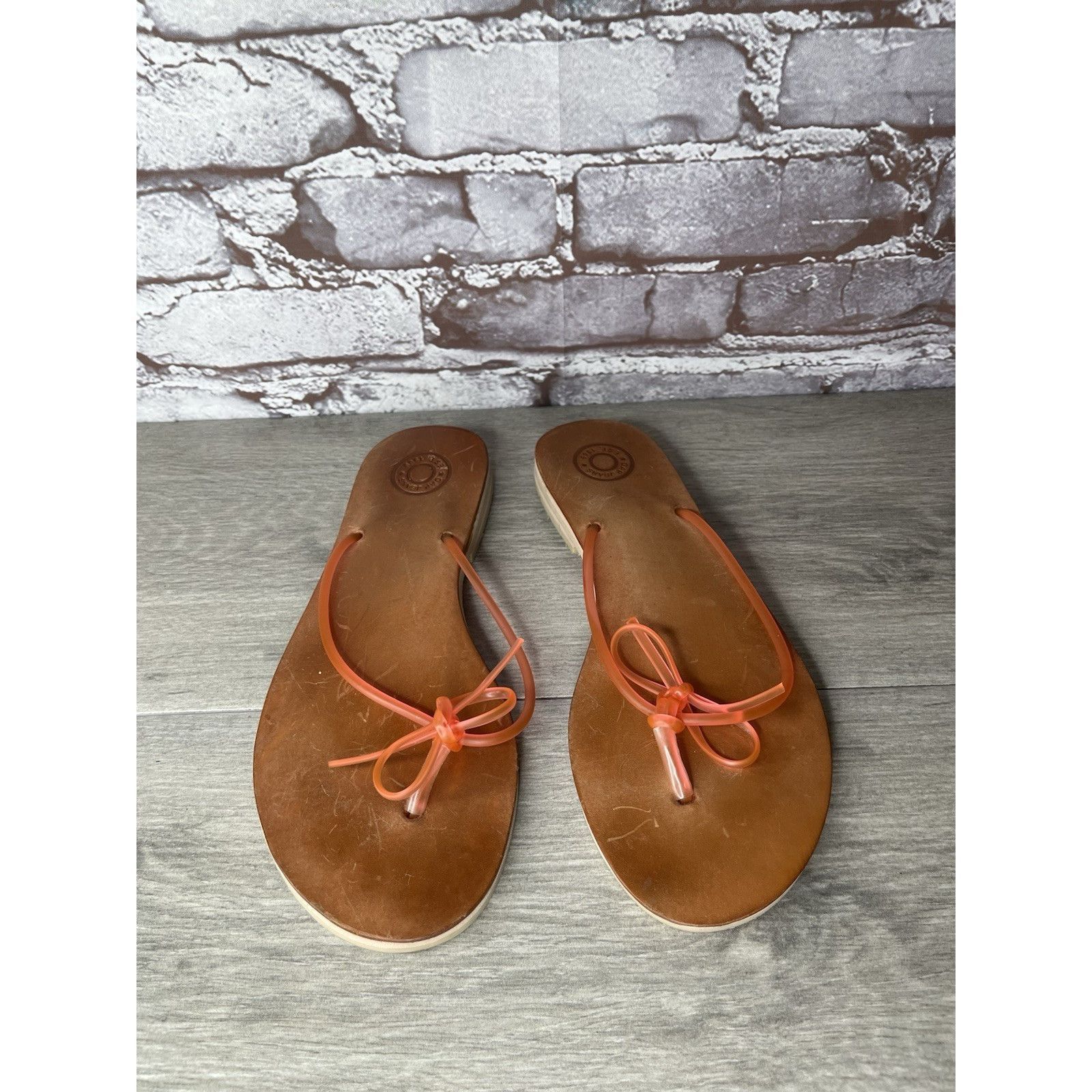 Gap Gap Sandals Flip Flop Thong Pink Toe Post Slip On Casual Fla Size US 8 / IT 38 - 13 Thumbnail
