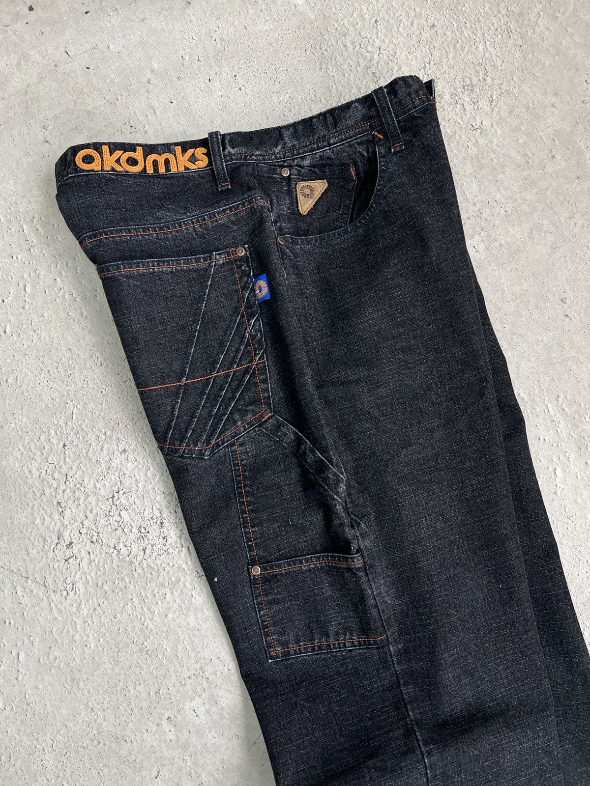 Akademiks Wide leg rap jeans pants baggy JNcO style y2k Size US 34 / EU 50 - 13 Thumbnail