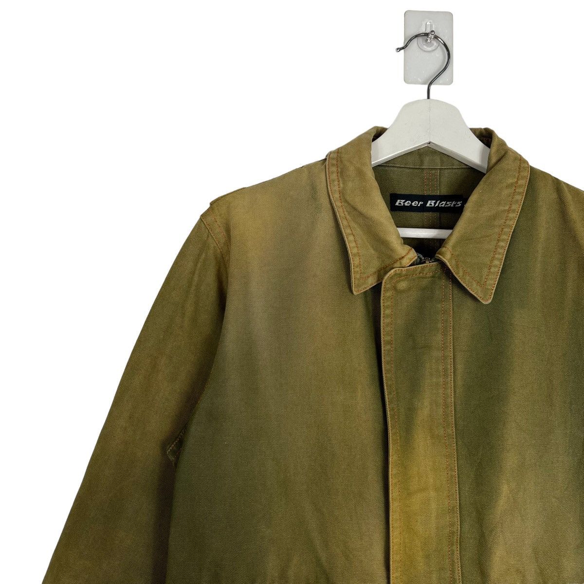 Drink Beer Save Water × Japanese Brand 🔥 BEER BLASRS BROKEN DYED CHORE JACKET Size US L / EU 52-54 / 3 - 9 Thumbnail