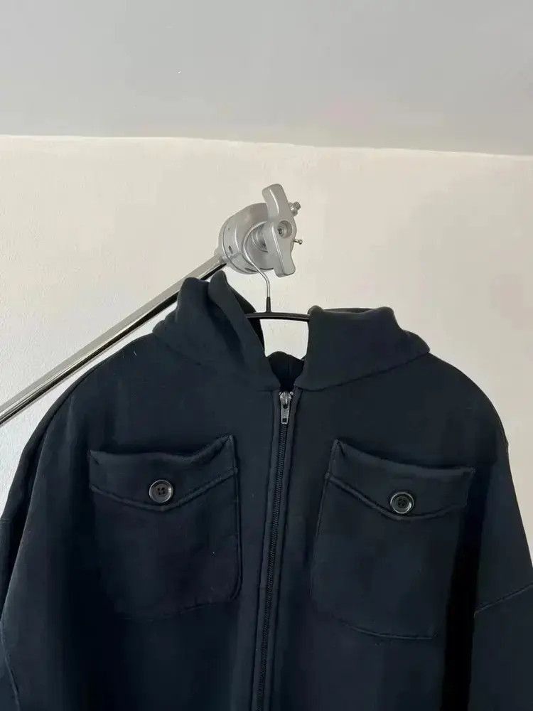 Yohji Yamamoto Sz 2 Yohji Yamamoto Double Pocket Zip-up Hoodie Size US M / EU 48-50 / 2 - 4 Thumbnail