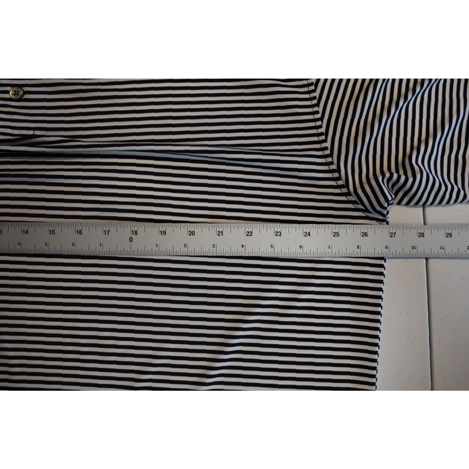 Footjoy Footjoy Polo Shirt Mens XL Blue Striped Prodry Lisle Golf 1696 Size US XL / EU 56 / 4 - 7 Thumbnail