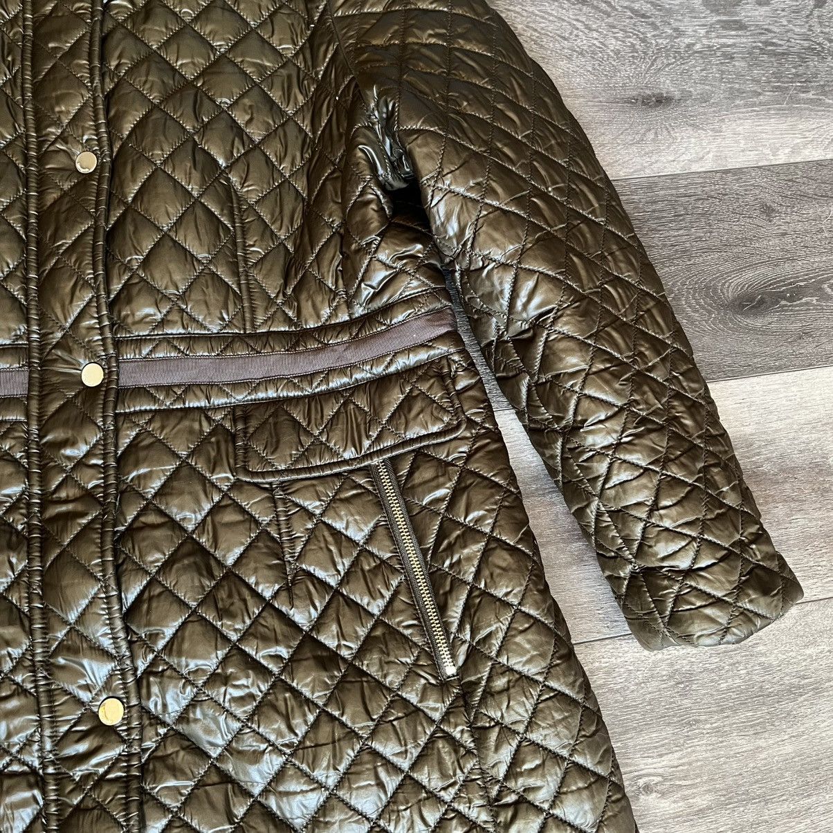 Kate Spade Kate Spade New York Women’s Hooded Quilted Anorak Coat Olive Size XL / US 12-14 / IT 48-50 - 4 Thumbnail