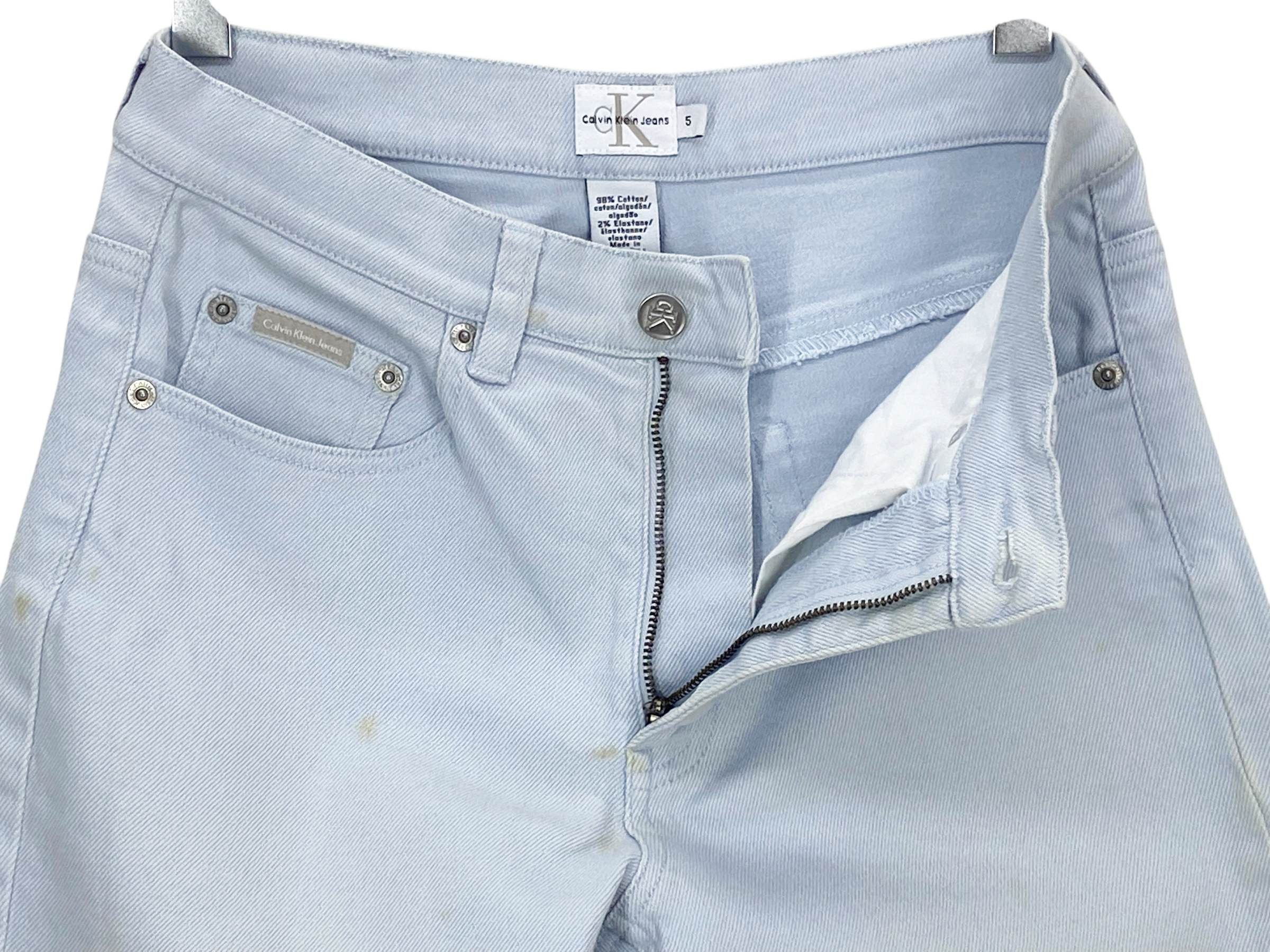 Calvin Klein × Vintage Calvin Klein Jeans Vintage High Waisted Jeans Size 28" / US 6 / IT 42 - 6 Thumbnail