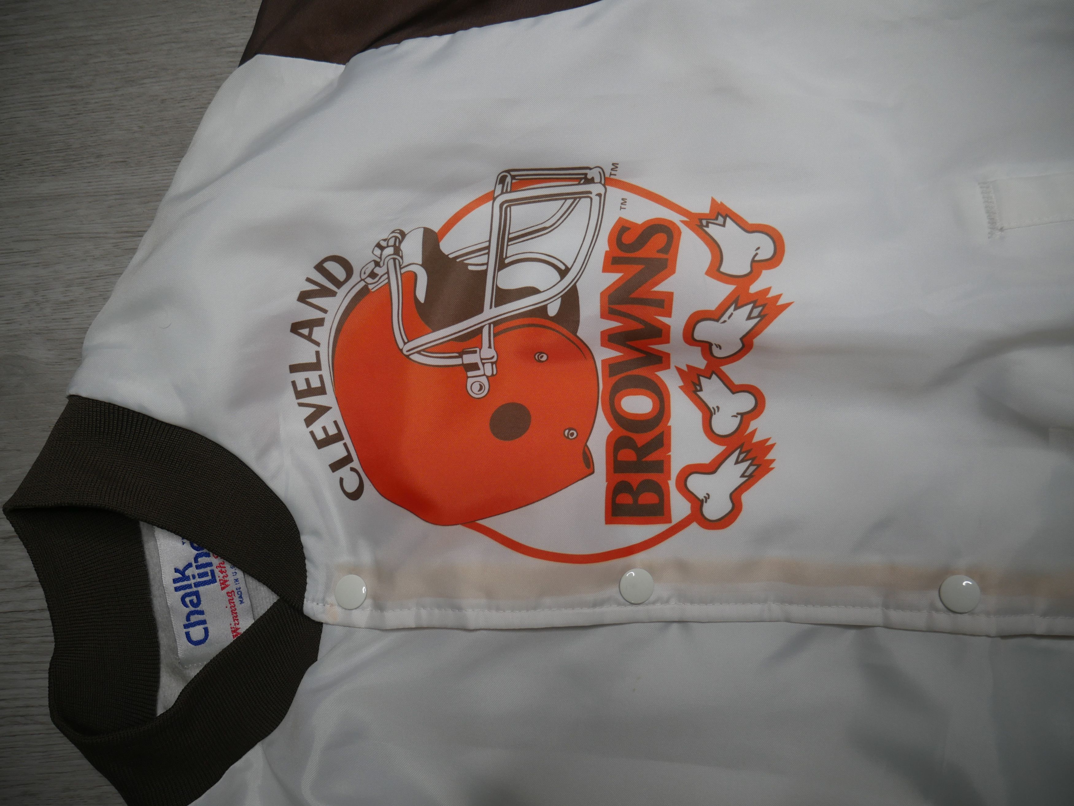 Chalk Line Cleveland Browns Chalkline Jacket Fanimation Size US XL / EU 56 / 4 - 2 Thumbnail