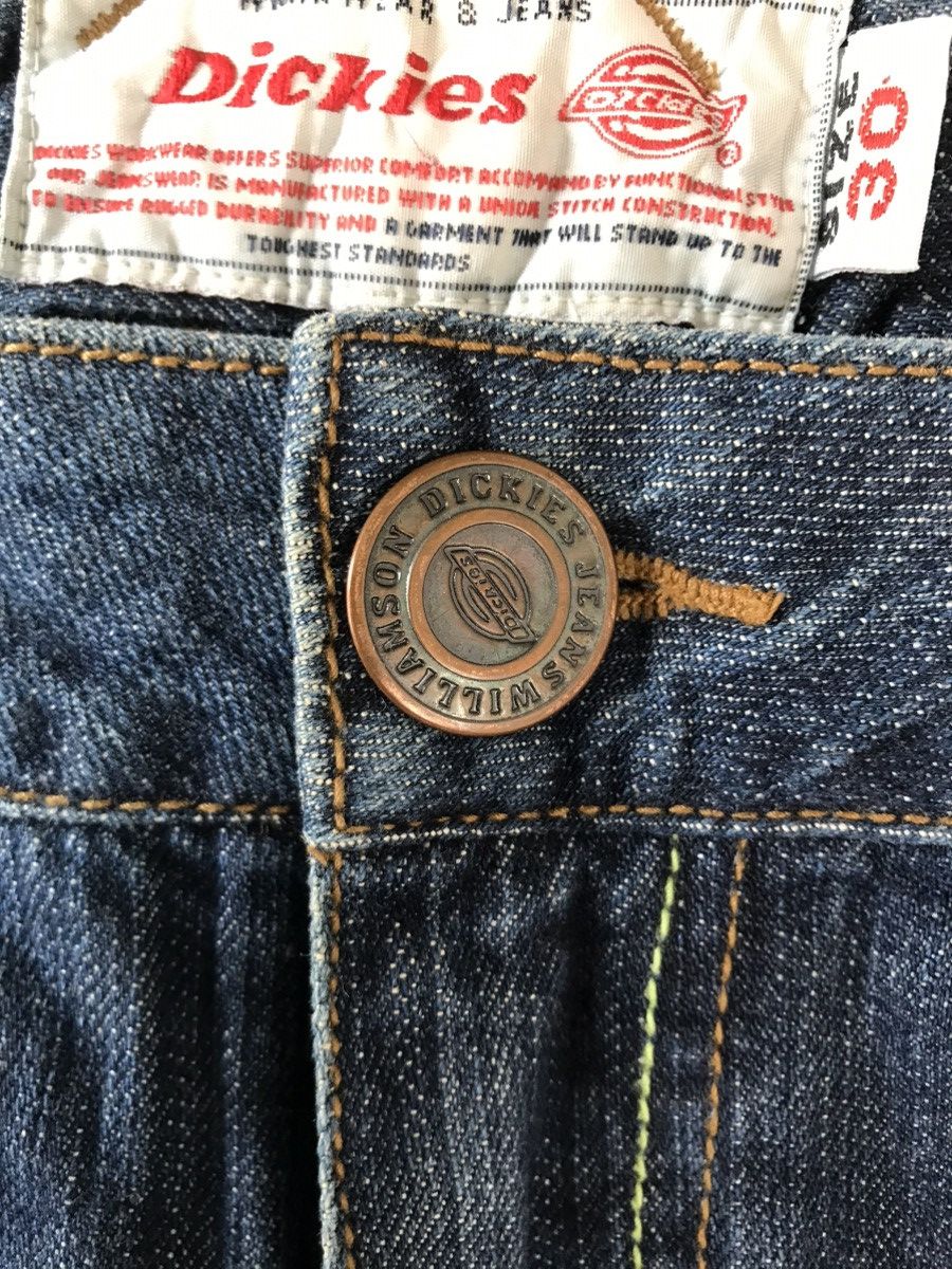 Dickies × Vintage Vintage Dickies Cargo SpellOut Embroidery Denim Size US 30 / EU 46 - 7 Thumbnail
