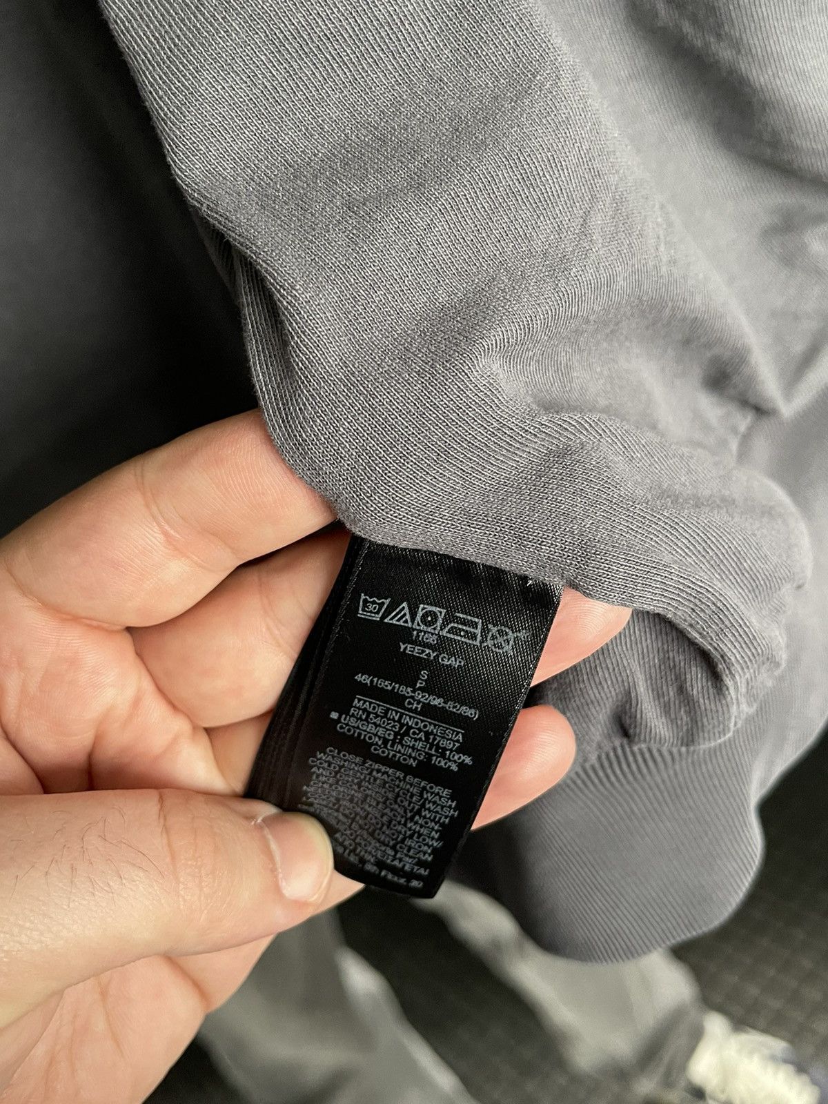 Balenciaga × Gap × Kanye West Gap YZY Yeezy zip hoodie S Kanye West Size US S / EU 44-46 / 1 - 8 Thumbnail