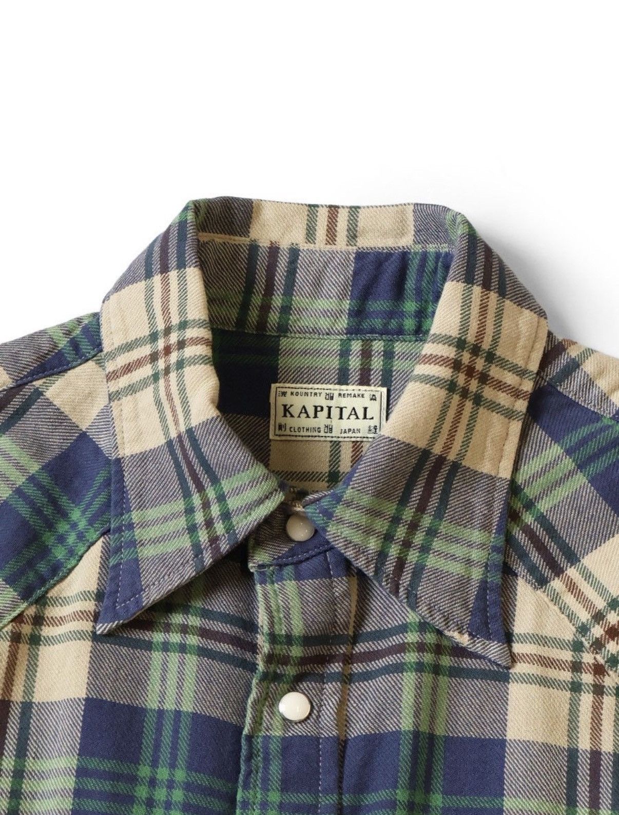 Kapital Kapital Western Snap Button Flannel Size US XL / EU 56 / 4 - 3 Thumbnail