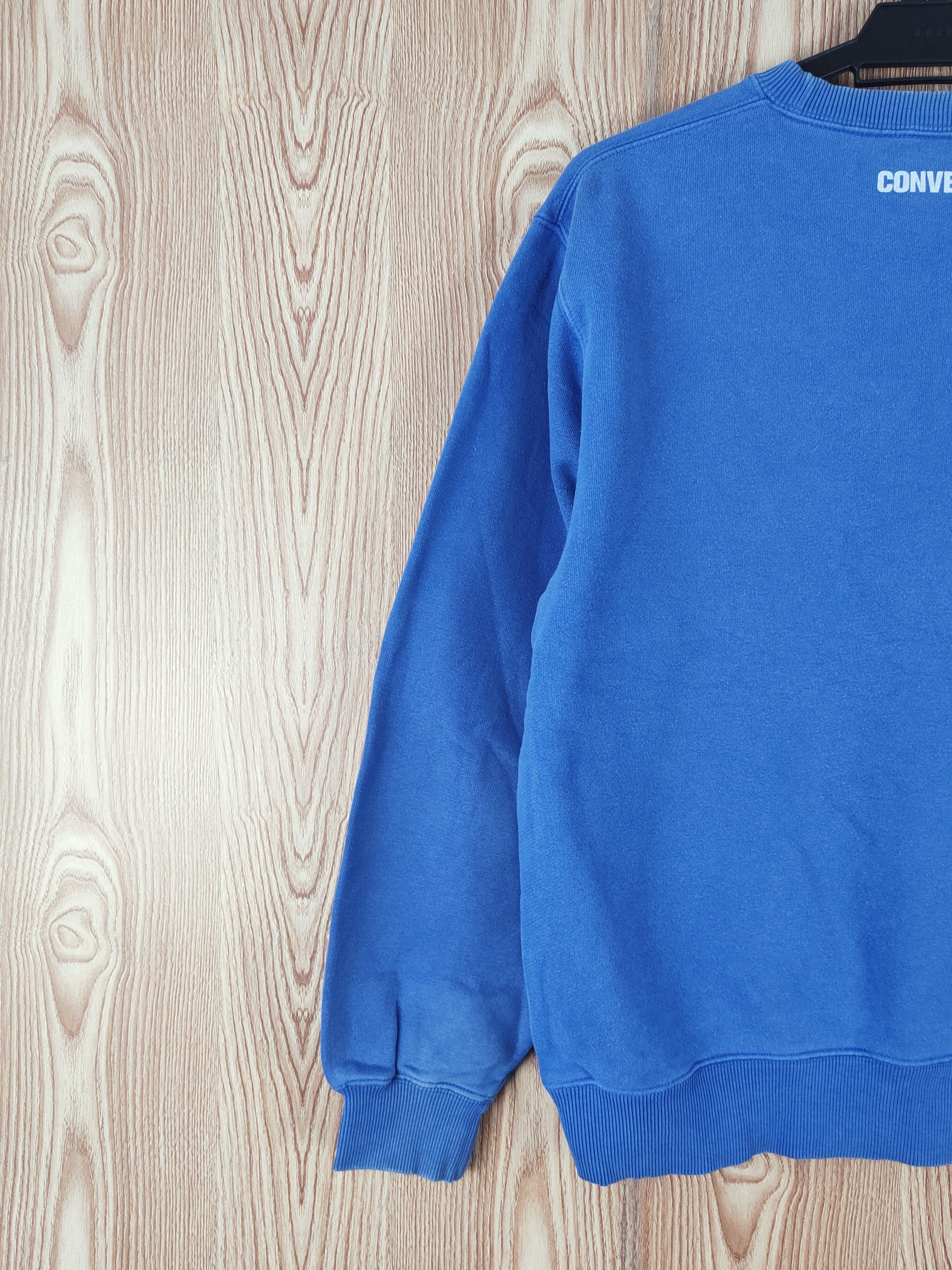 Converse Converse shoe vintage Blue Sweatshirts #W180 Size US L / EU 52-54 / 3 - 10 Thumbnail