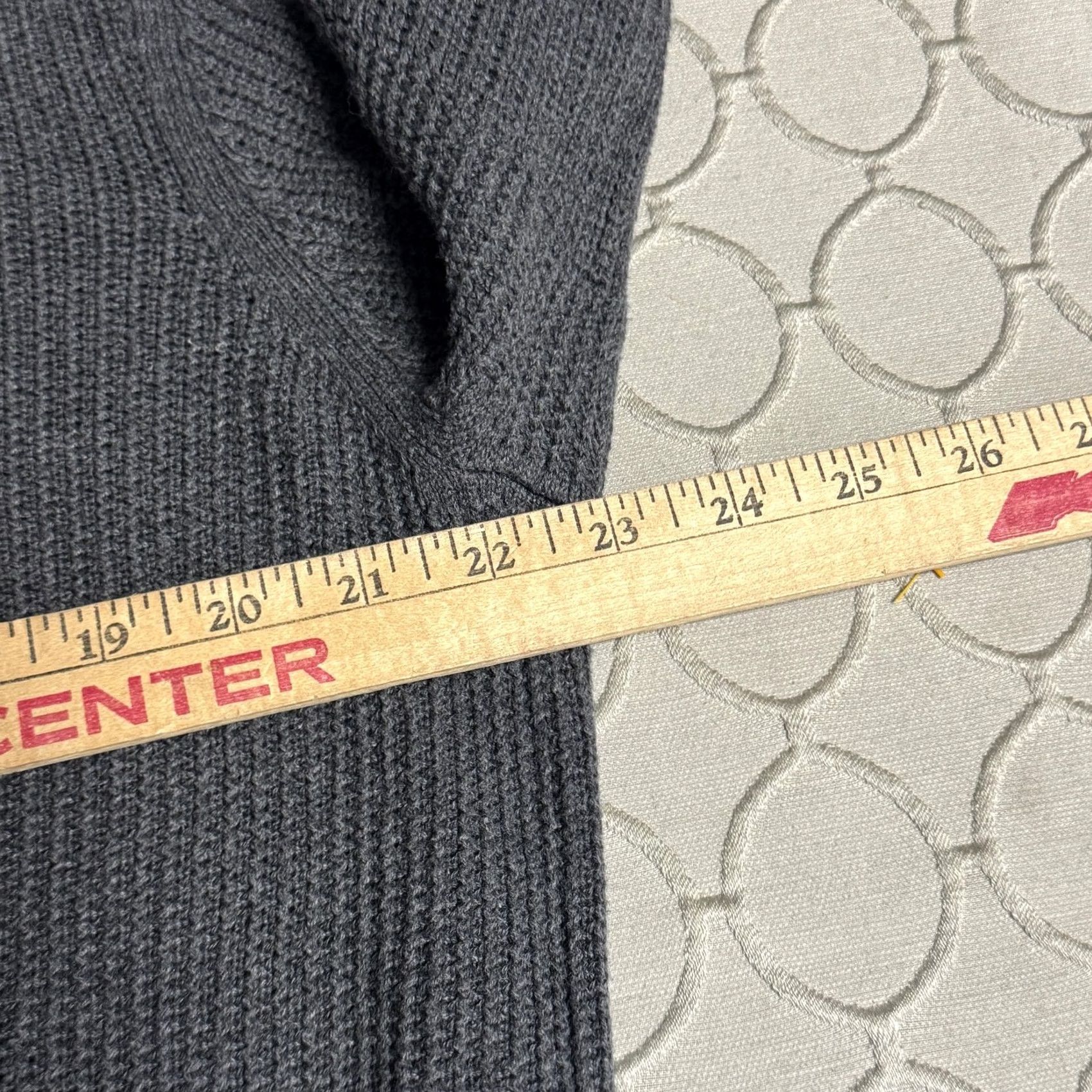 Allsaints AllSaints Sweater Mens Large Gray Rib Knit Crewneck Pullover Long Sleeve Casual Size US L / EU 52-54 / 3 - 5 Thumbnail