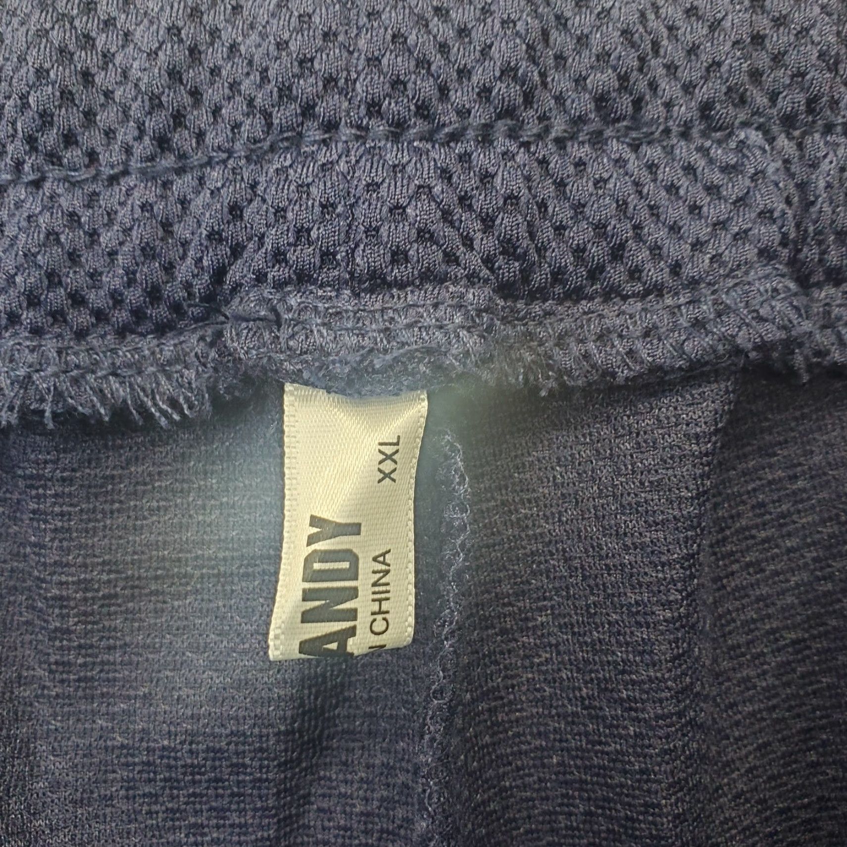 Vintage Coofandy Activewear Pants Men 2XL Blue Pockets Drawstring Elastic Waist Straight Size US 39 - 7 Thumbnail