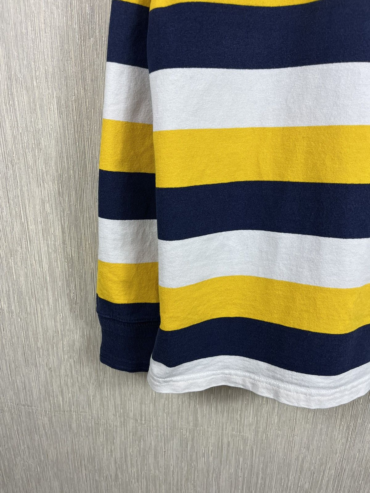 Polo Ralph Lauren × Ralph Lauren × Vintage Vintage 90s Polo Ralph Lauren rugby striped y2k long sleeve Size US S / EU 44-46 / 1 - 7 Thumbnail