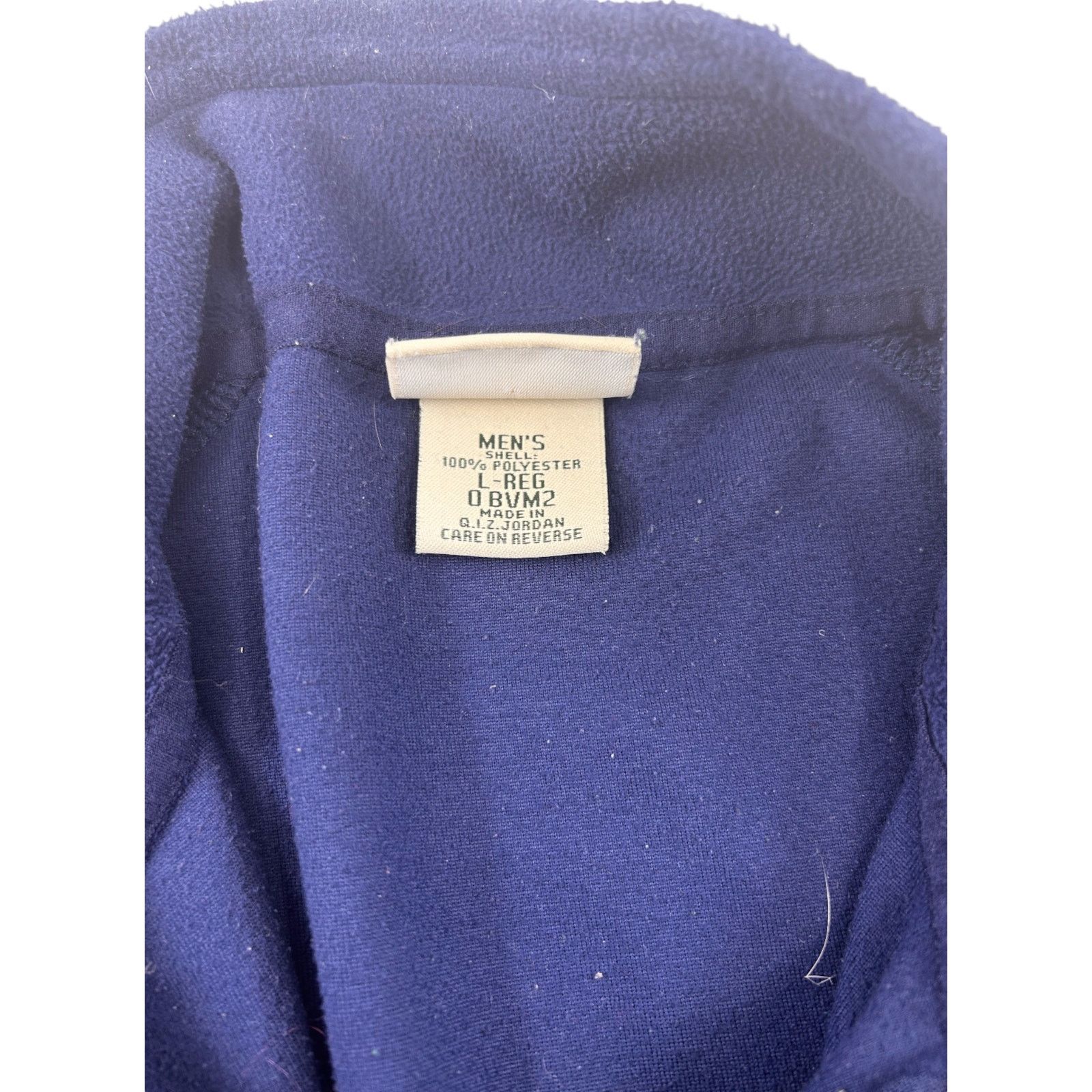L.L. Bean L.L. Bean - Lightweight Pullover Blue Fleece Jacket - Large Size US L / EU 52-54 / 3 - 6 Thumbnail