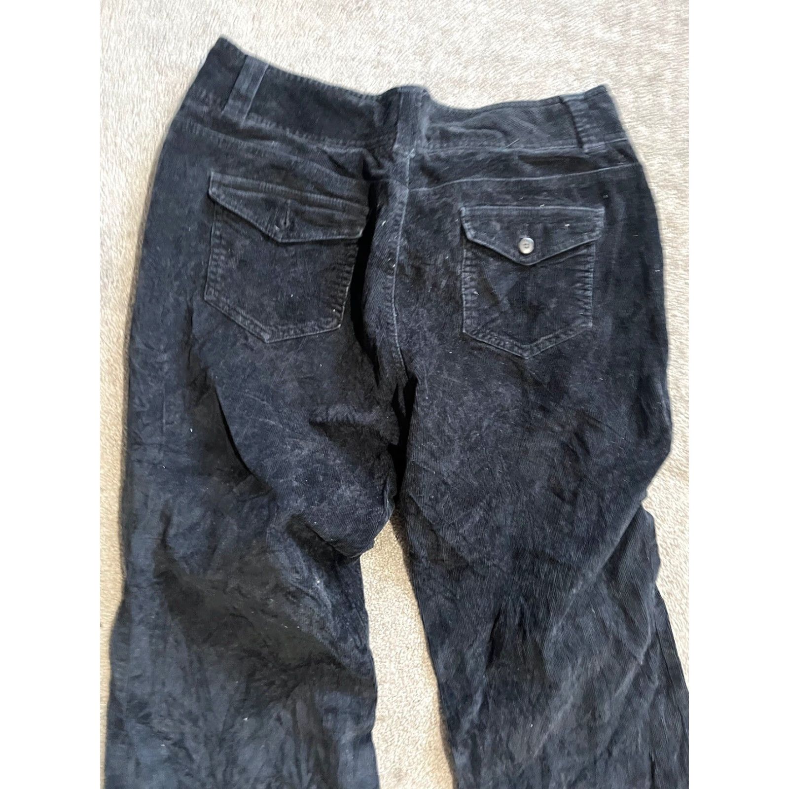 Dockers Dockers Pants Women Black Corduroy Straight Mid Rise Size 8 Dockers Women Pants Black Corduroy Straight Mid Rise 8S Size 30" / US 8 / IT 44 - 4 Thumbnail