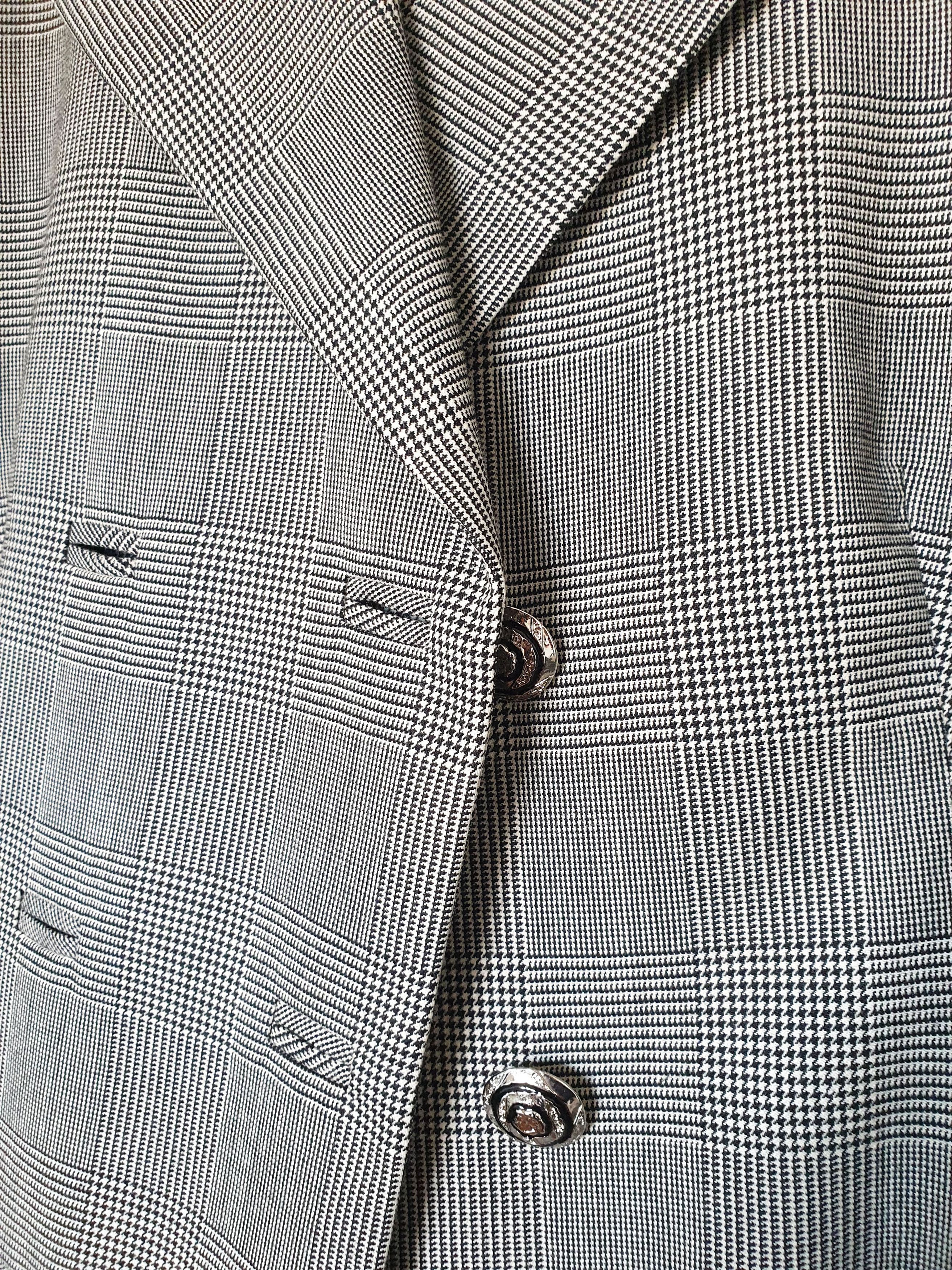 Versace Gianni Versace Vintage Suit Set Blazer tailleur Trousers Size M / US 6-8 / IT 42-44 - 4 Thumbnail