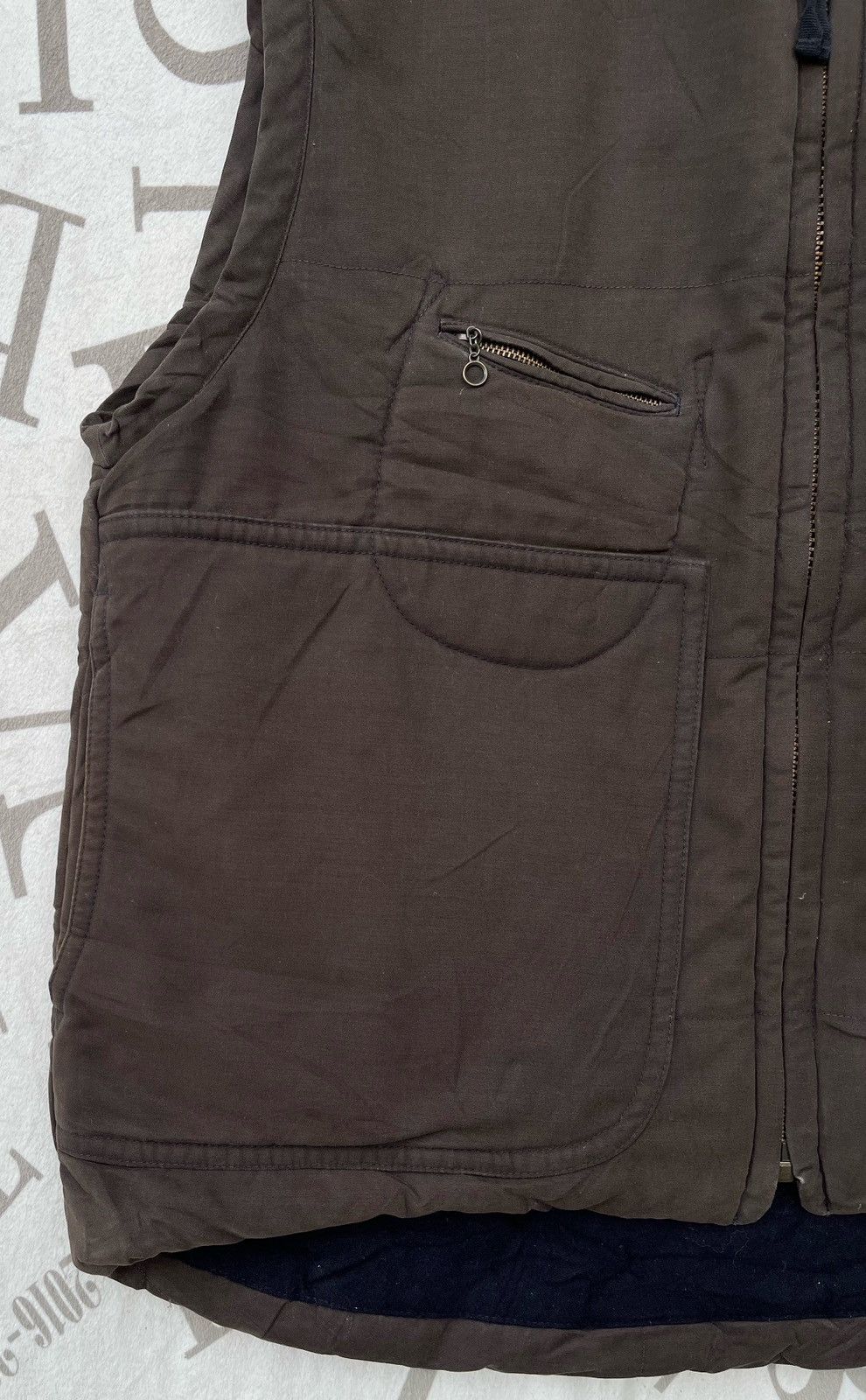 45rpm 🔥VINTAGE 45RPM & JOUBU DE NAGAMOCHI RAW PADDED WESTERN VEST Size US M / EU 48-50 / 2 - 8 Thumbnail