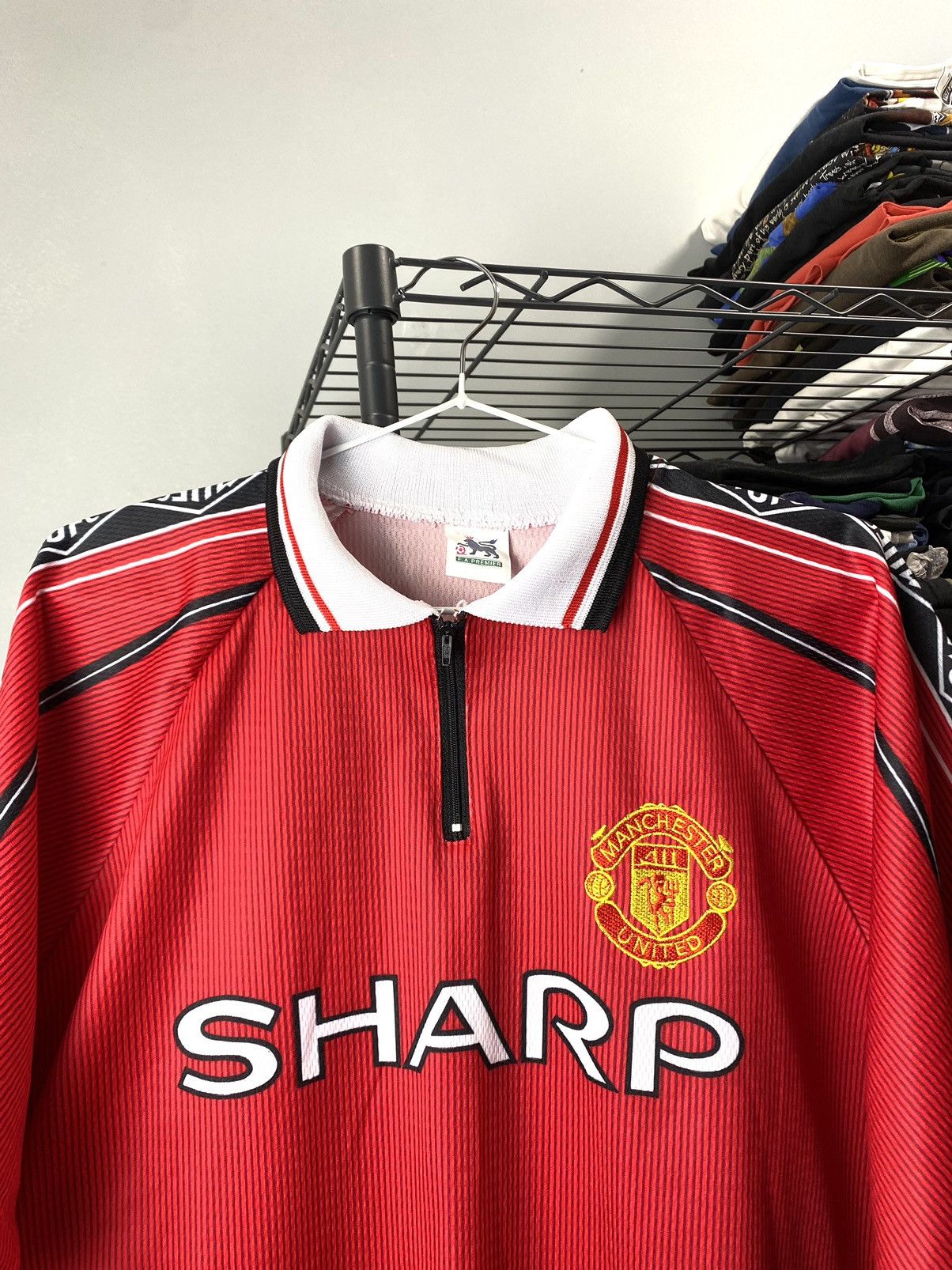 Vintage 1990’s Vintage Manchester United Soccer Jersey T Shirt Size US L / EU 52-54 / 3 - 2 Thumbnail