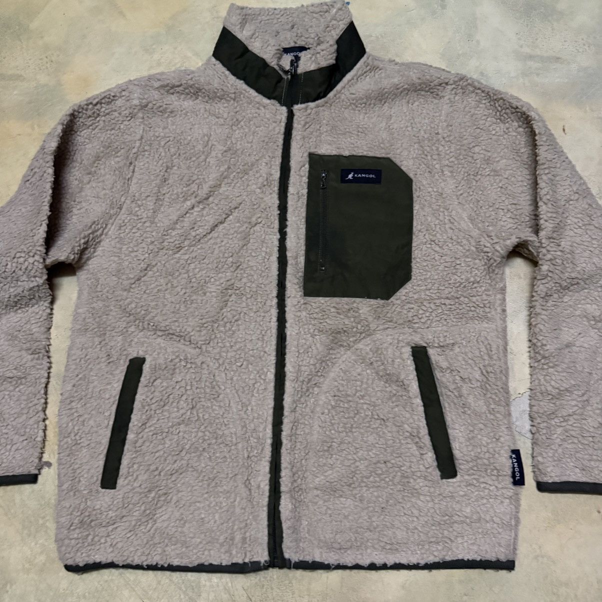 Kangol Kangol Polartec Fleece Zipper Jacket Size US L / EU 52-54 / 3 - 3 Thumbnail