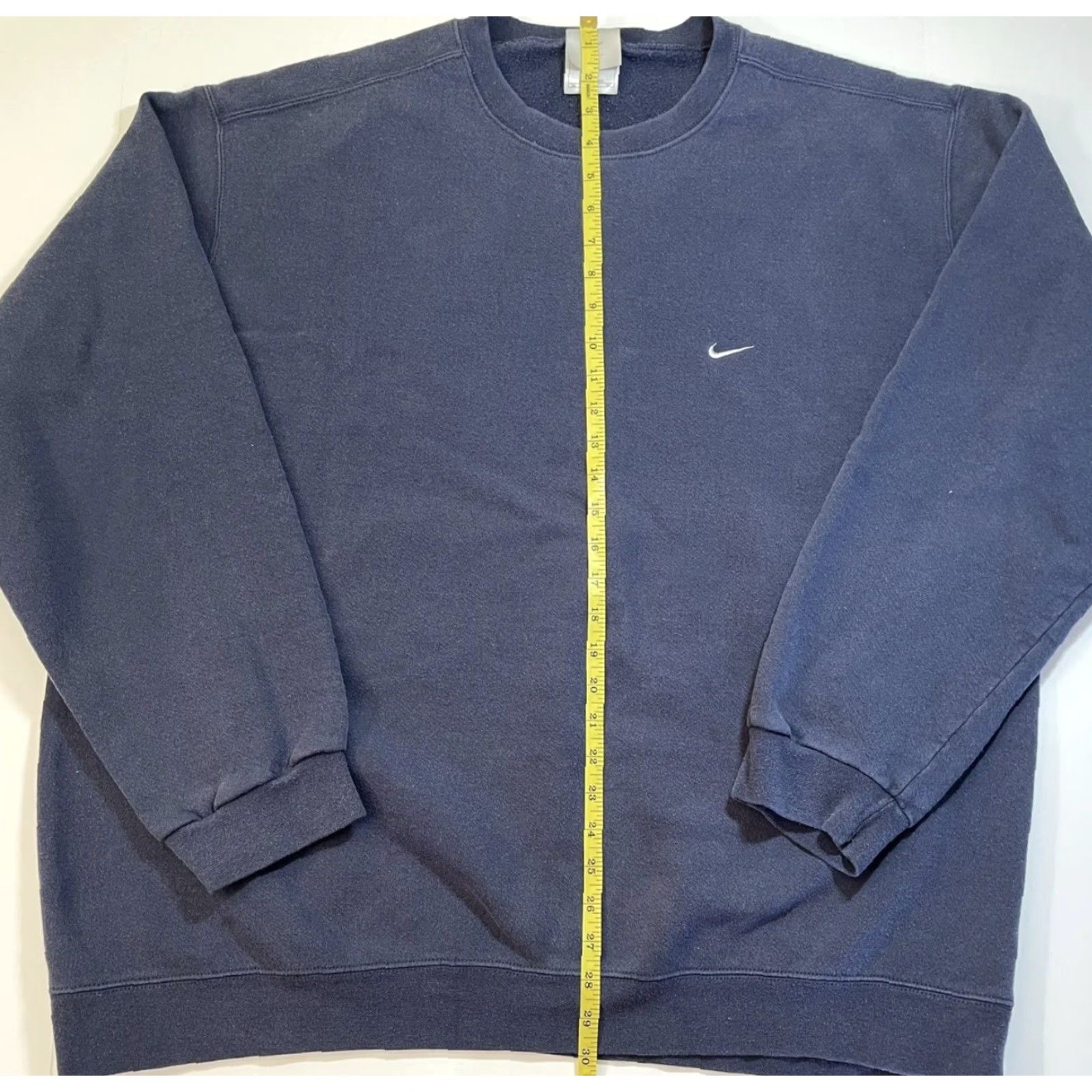 Nike VINTAGE Nike Air Crewneck Sweatshirt 2XL Pullover Navy Blue 90s Mens Size US XXL / EU 58 / 5 - 6 Thumbnail