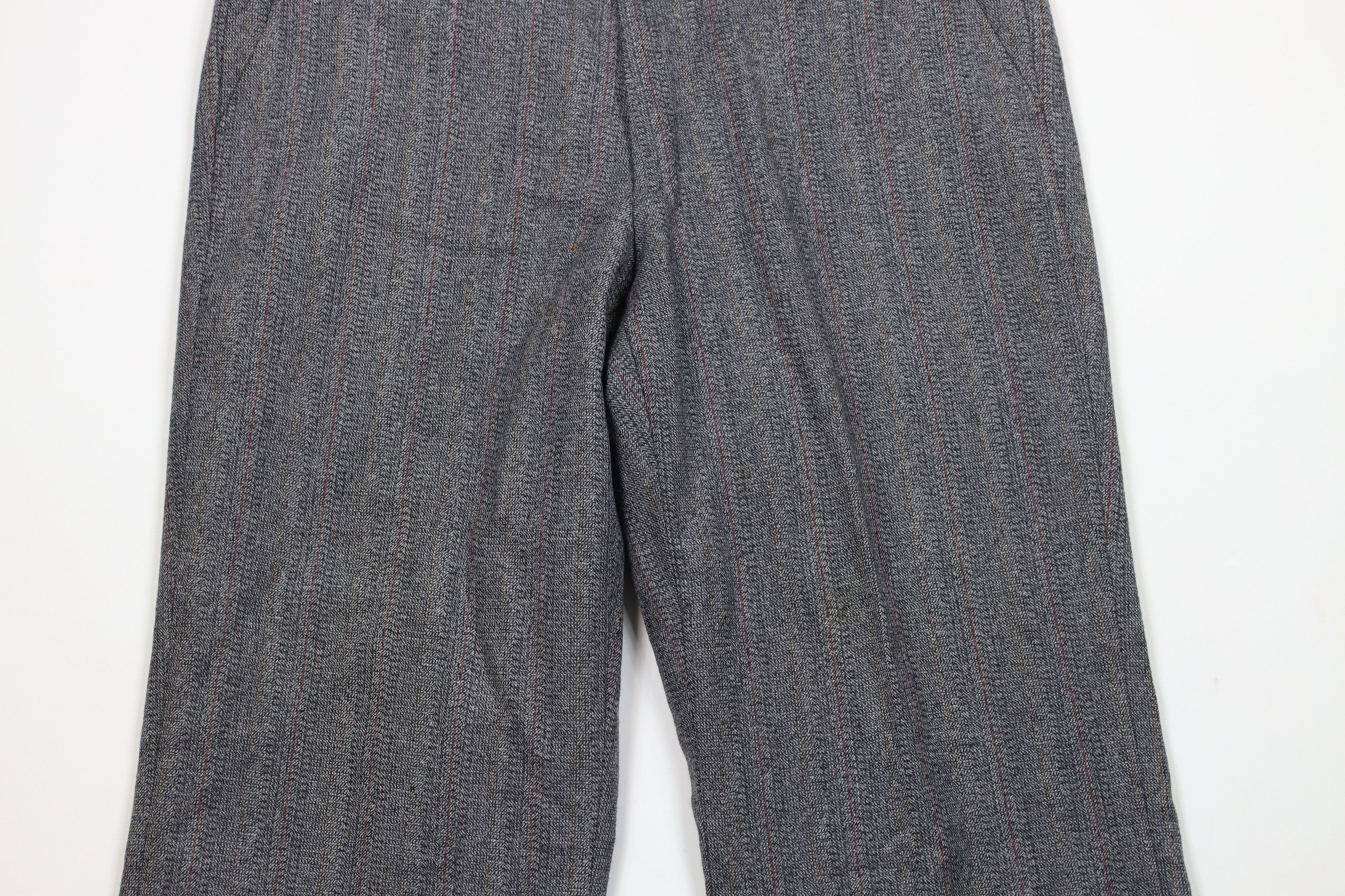 Vintage Vintage 70s Streetwear Tweed Wide Leg Bell Bottoms Pants USA Size US 36 / EU 52 - 3 Thumbnail