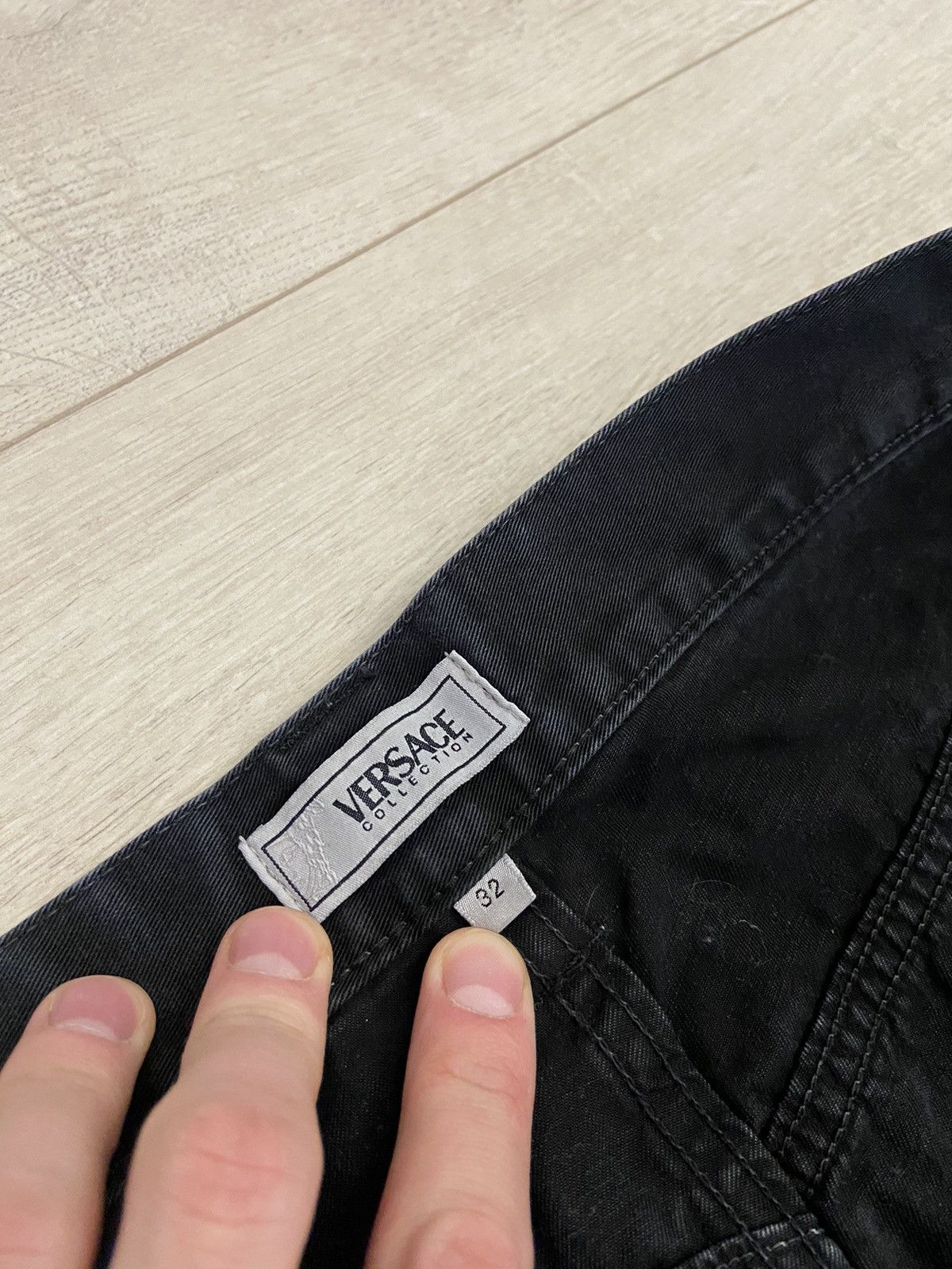 Versace Versace Collection Black Pants Jeans Size US 32 / EU 48 - 11 Thumbnail
