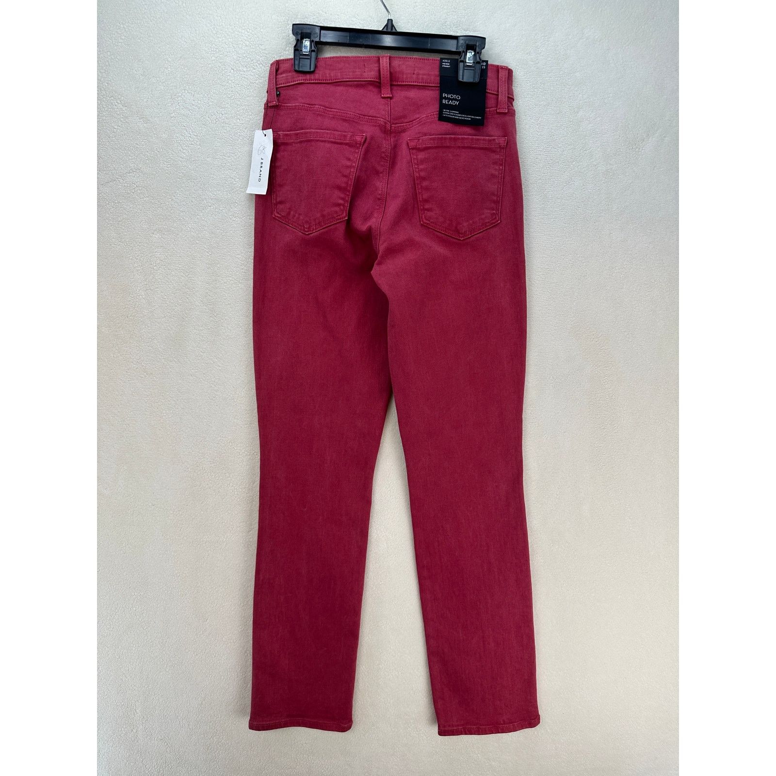 Joe's JOE'S WOMEN'S 25 ADELE MID RISE MAJENTUH STRAIGHT PINK Size 25" / US 0 / IT 36 - 6 Thumbnail