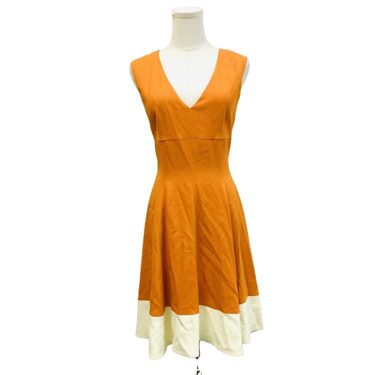 Prada Prada Two-Tone Midi Dress Size 42 Size M / US 6-8 / IT 42-44 - 1 Thumbnail
