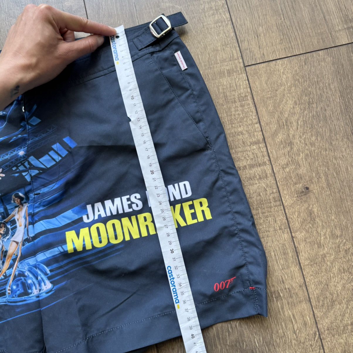 Designer × Orlebar Brown Orlebar Brown Bulldog James Bond 007 Moonraker Shorts Trunks Size US 30 / EU 46 - 14 Thumbnail