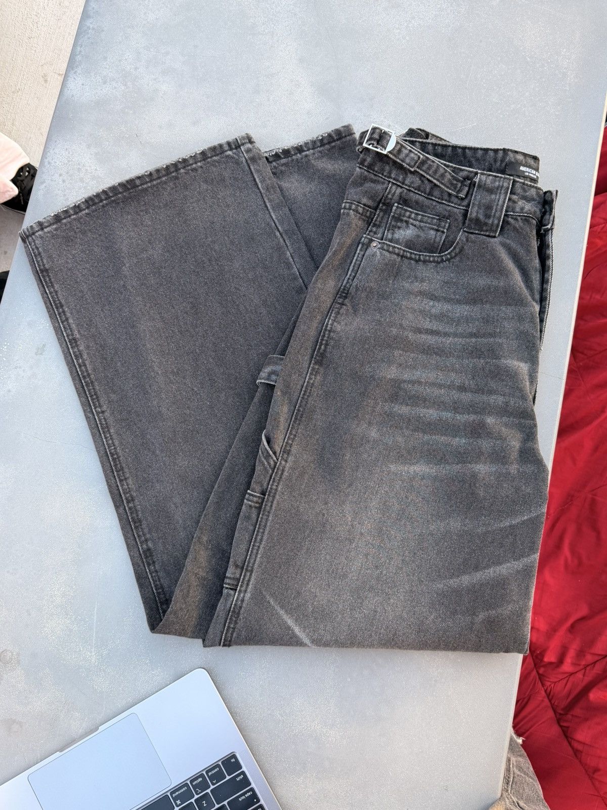Other Black American Bazi Work Pants Size US 31 - 1 Thumbnail