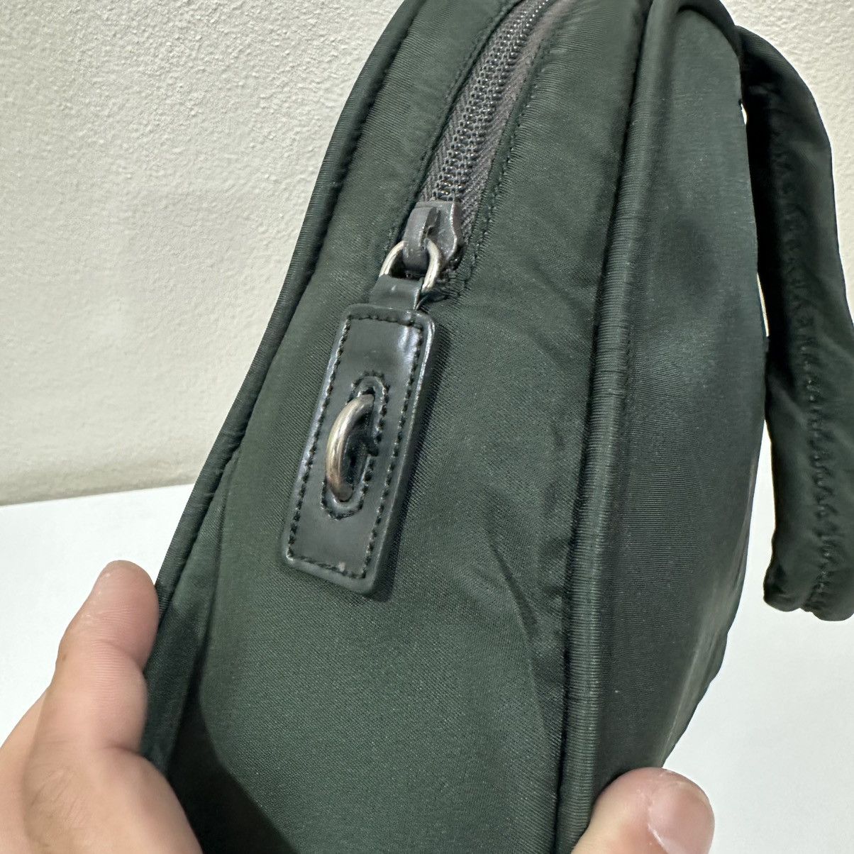 Prada ‼️LASTDROP‼️ AUTHENTIC PRADA GREEN TESSUTO NYLON SHOULDER BAG Size ONE SIZE - 10 Thumbnail