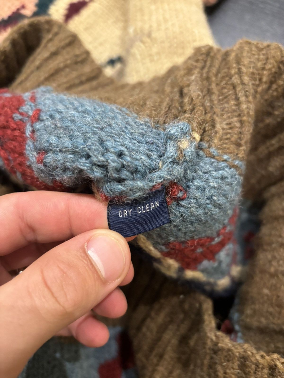 Polo Ralph Lauren Polo Ralph Lauren Cowboy Hand Knit Sweater Size US L / EU 52-54 / 3 - 4 Thumbnail