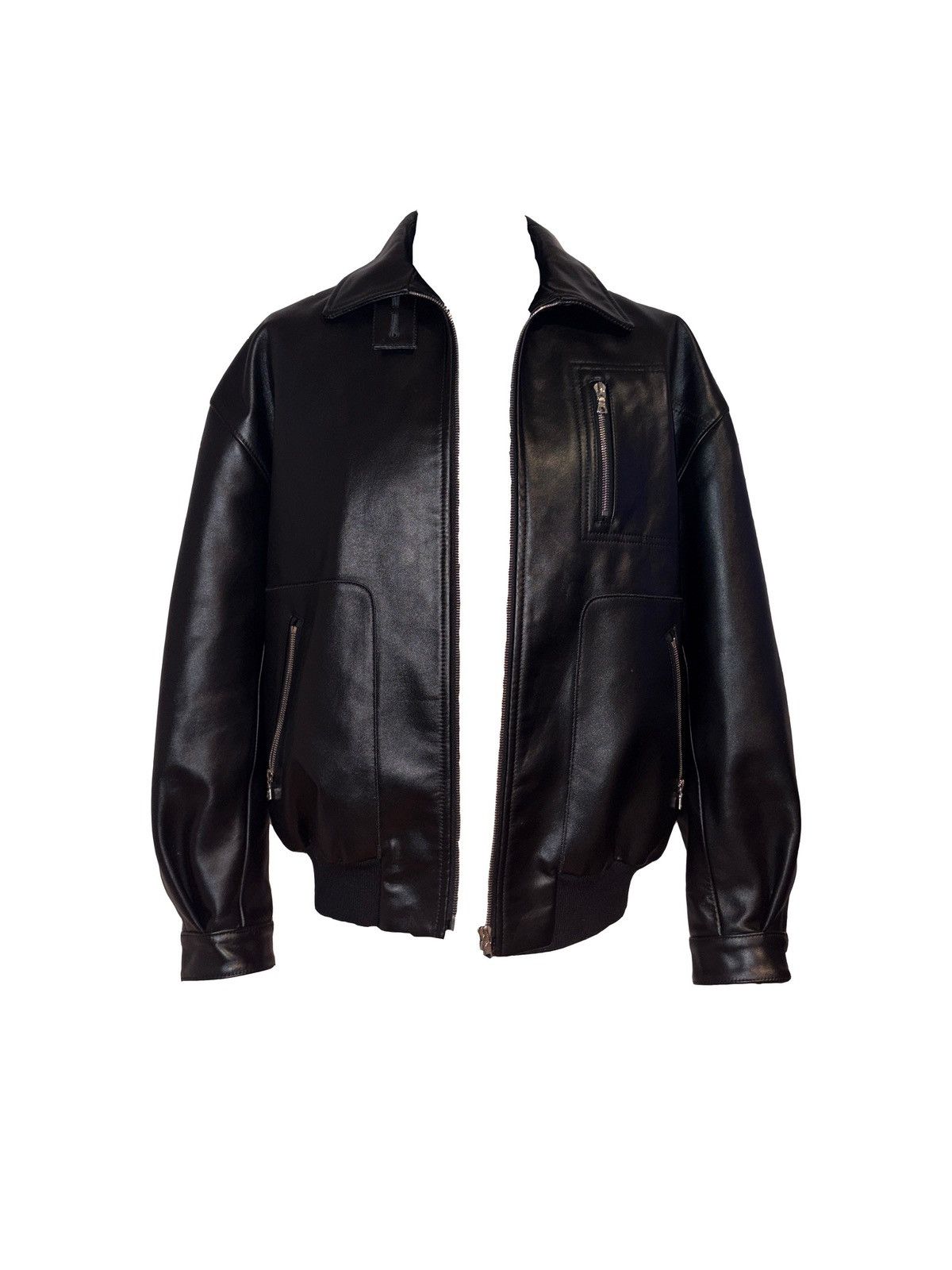 Rough Simmons AW26 Trio Leather Jacket Size US XL / EU 56 / 4 - 2 Thumbnail